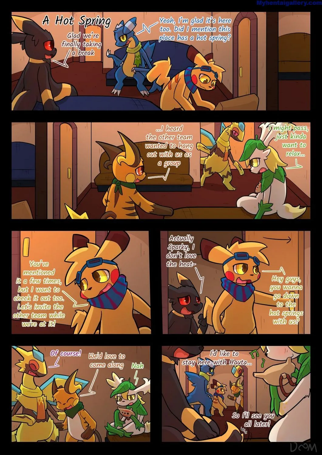 A Hot Spring porno comics