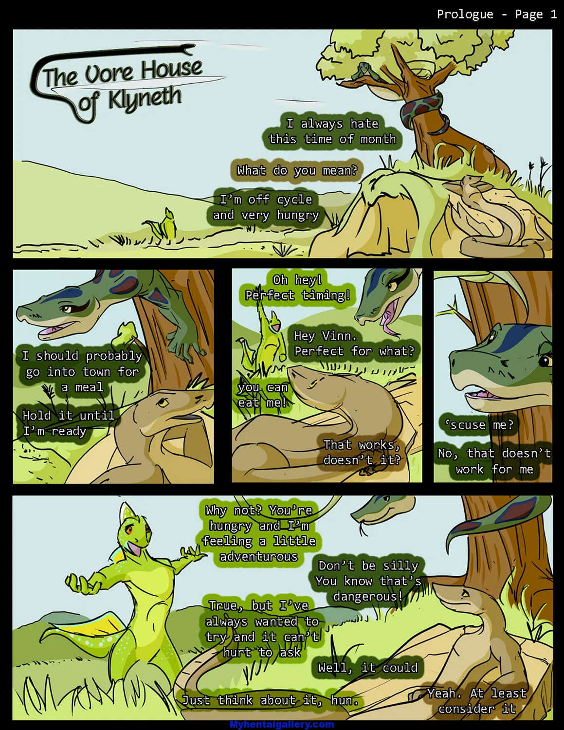 The Vore House Of Klyneth - Prologue porno comics