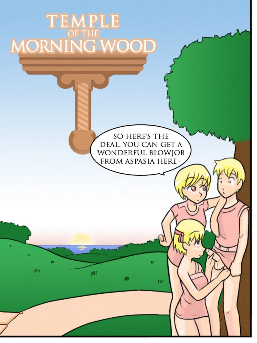 Temple Of The Morning Wood 1 (Remake) porno comics