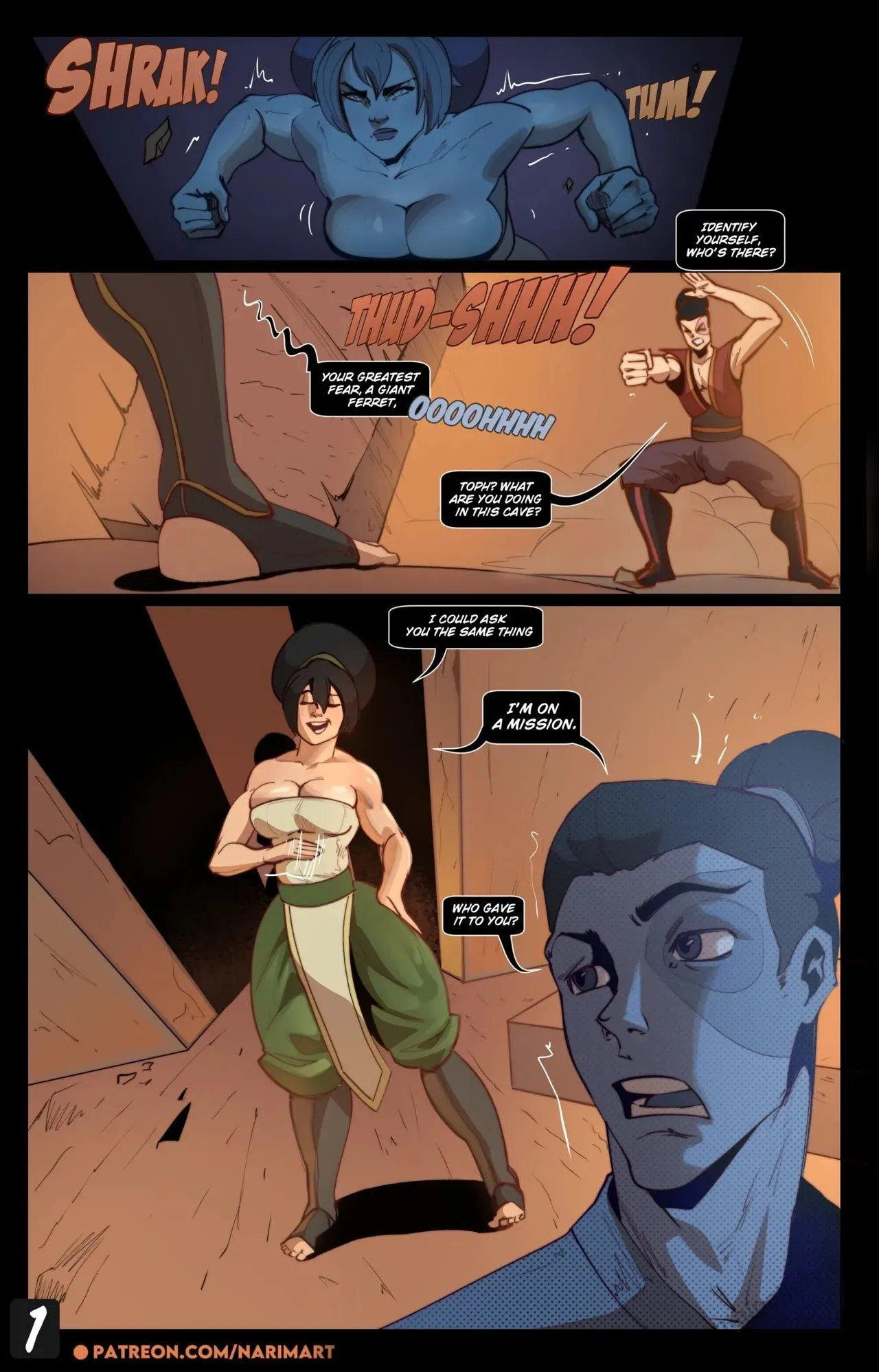 Mineral Challenges porno comics Cover