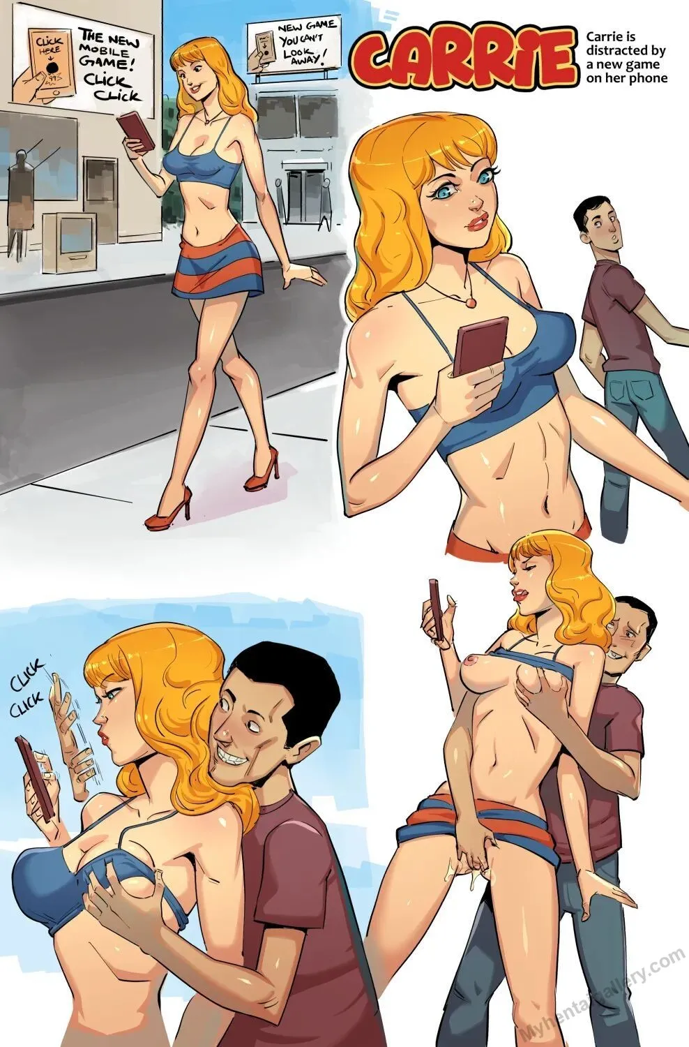 Carrie porno comics Cover