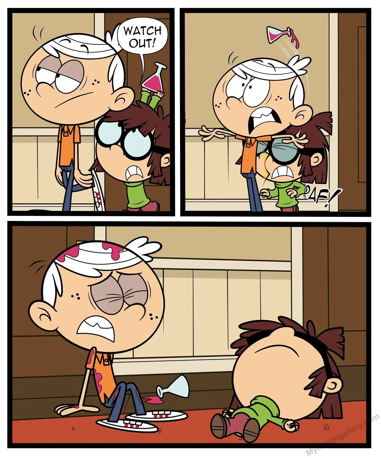 Lincoln x Maggie porno comics