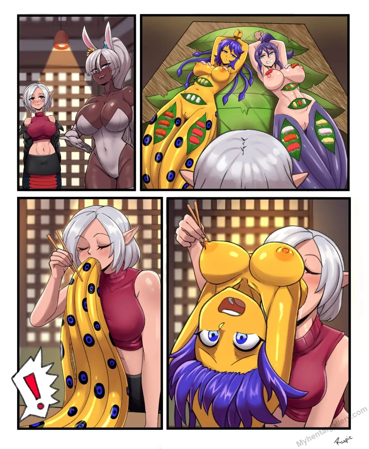 Shushi Time porno comics