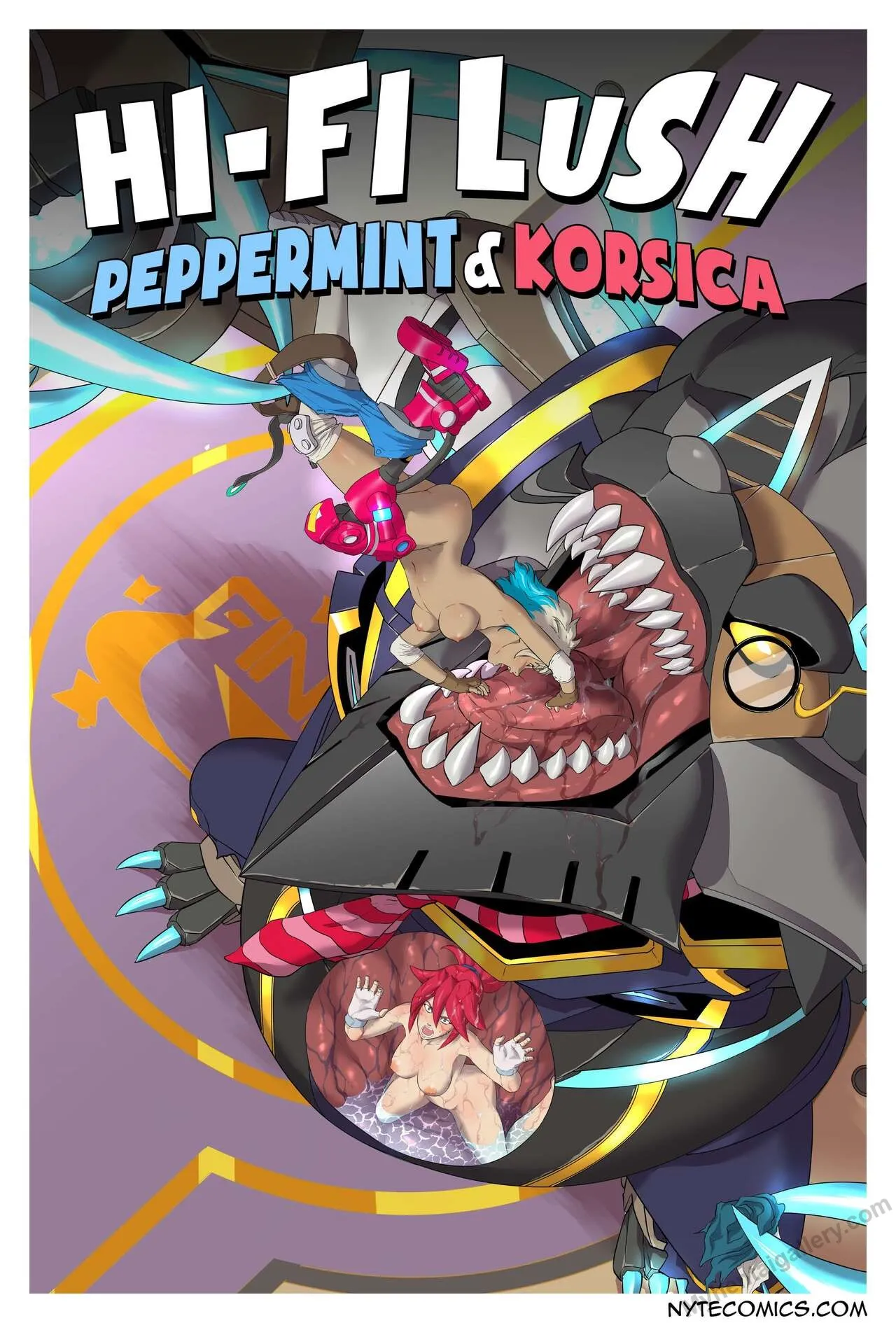 Hi-Fi Lush - Peppermint & Korsica porno comics Cover