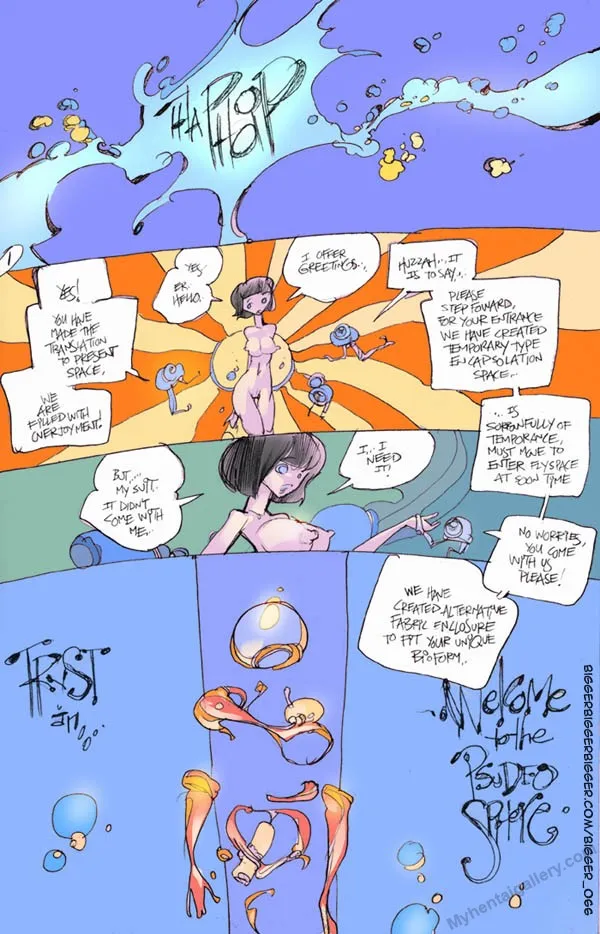 Welcome To The Psudeo Sphere porno comics Cover
