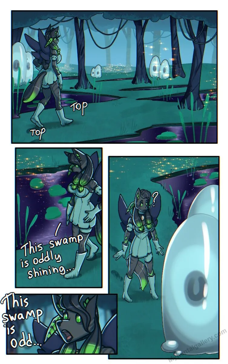 Odd Swamp porno comics