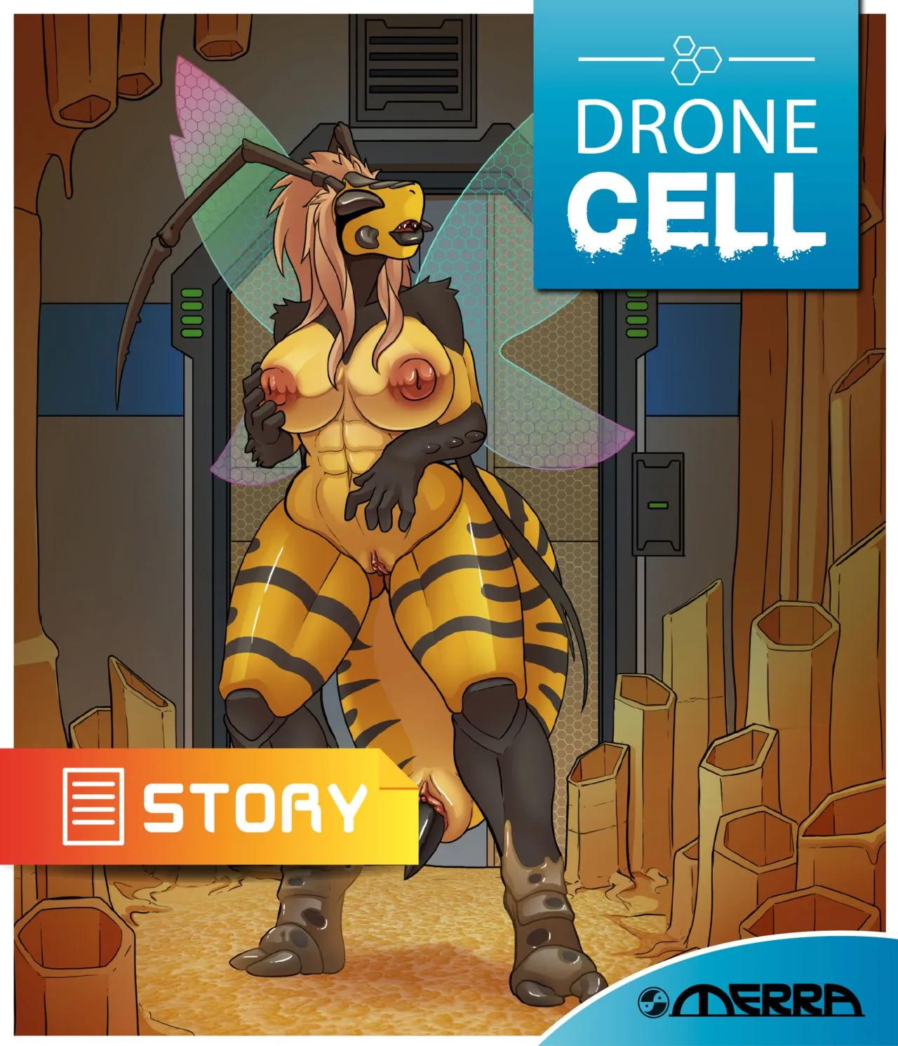 Drone Cell porno comics Cover