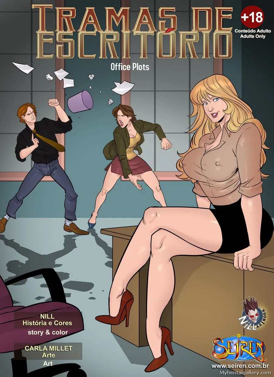 Office Plots porno comics Cover