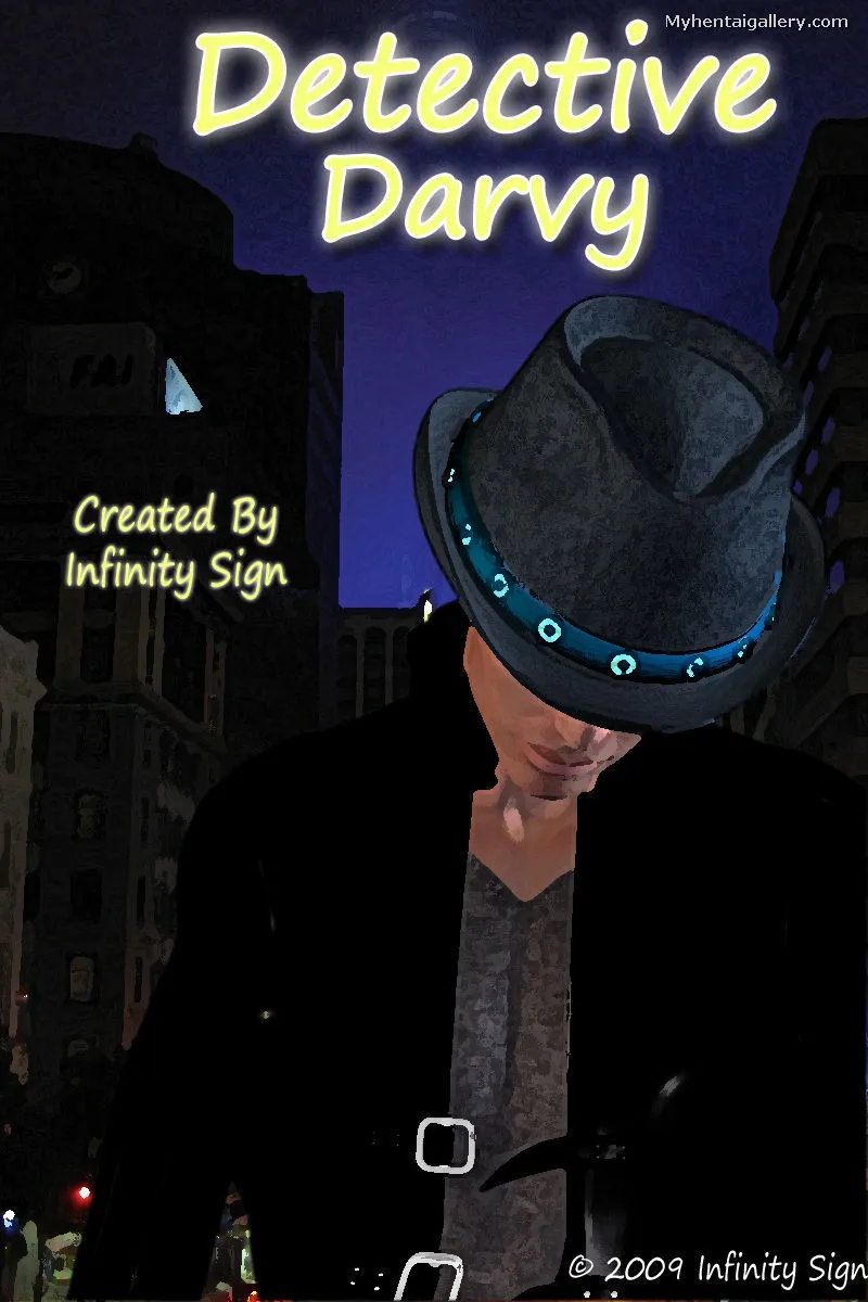 Detective Darvy porno comics Cover