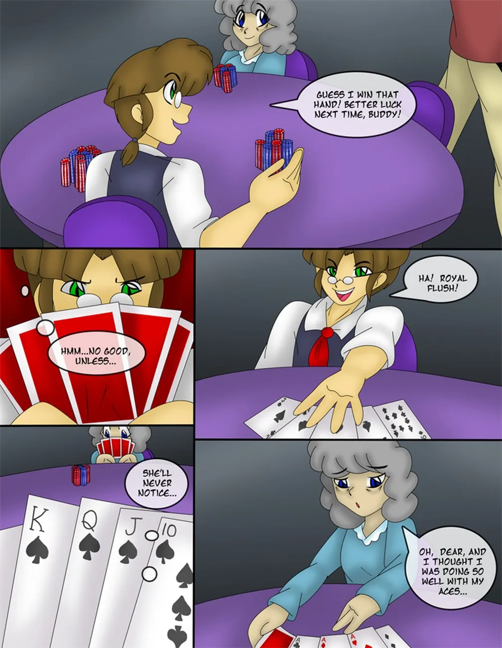 Lady Luck porno comics