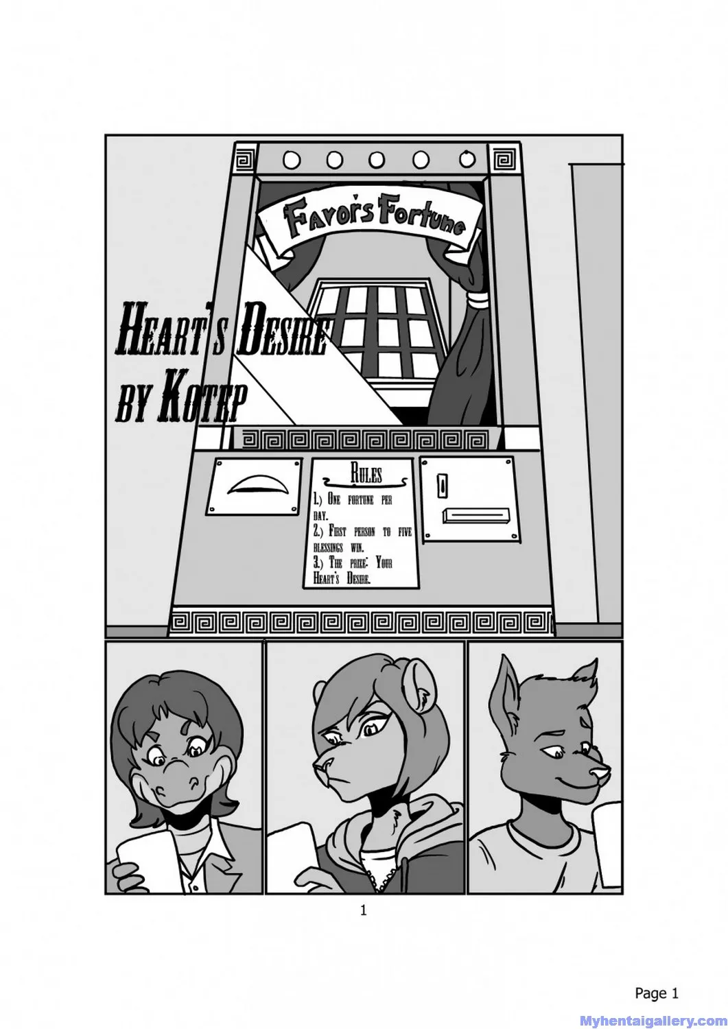 Heart's Desire porno comics
