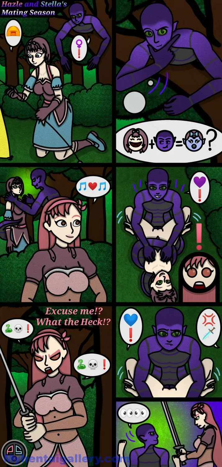 Hazle & Stella's Mating Season porno comics