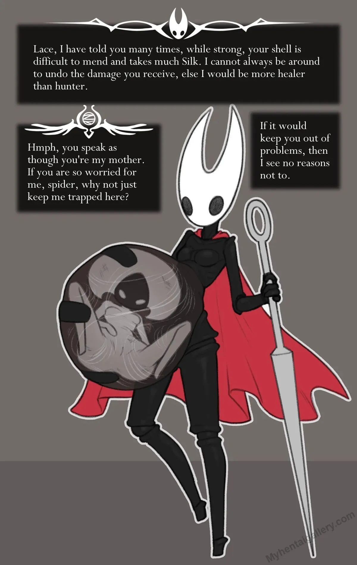 Hornet's Silken Womb porno comics Cover