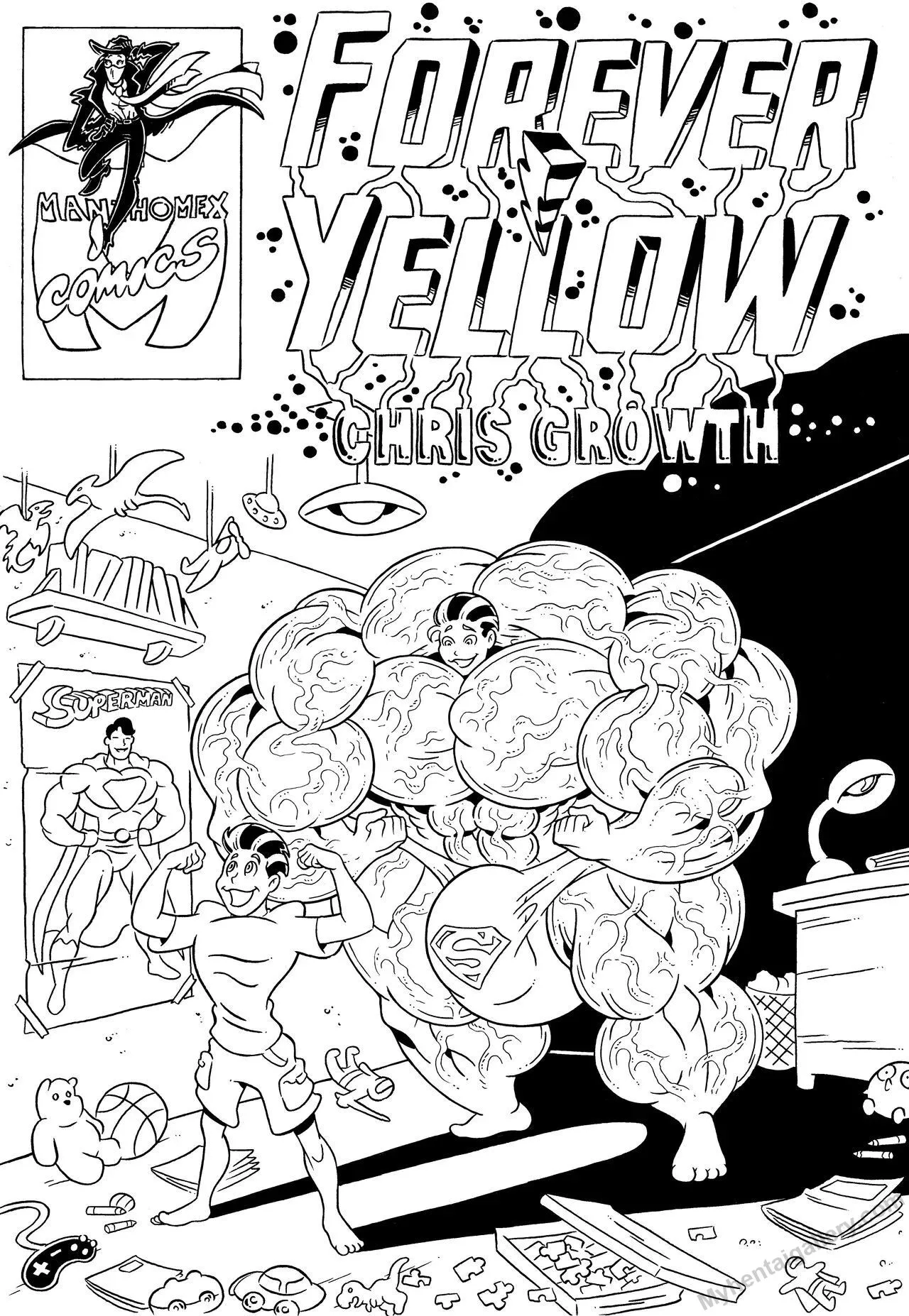 Forever Yellow - Chris Growth porno comics Cover