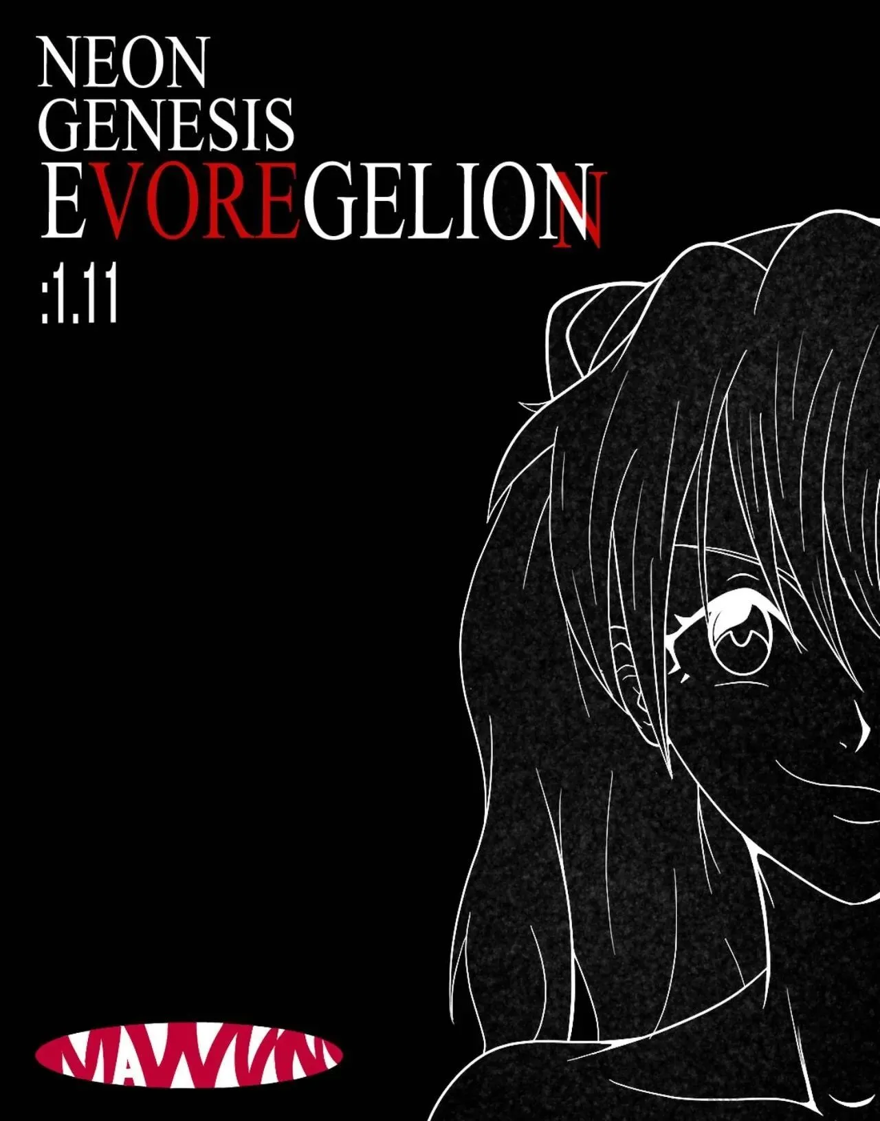 Neon Genesis Evoregelion porno comics Cover