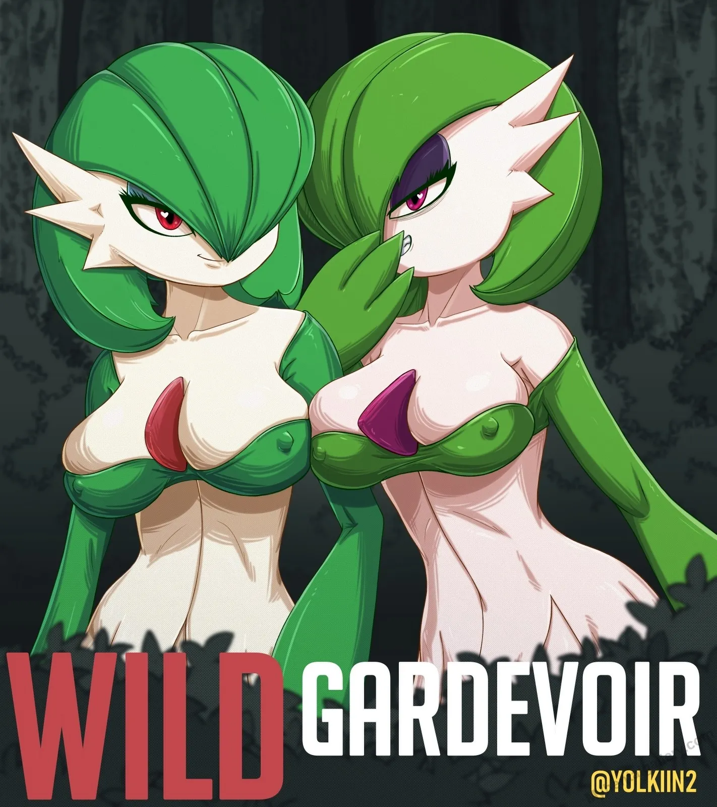 Wild Gardevoir porno comics Cover