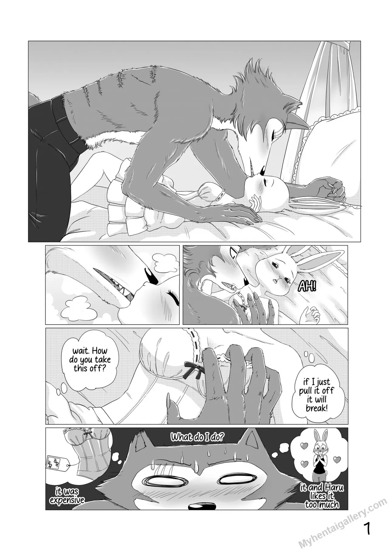 Legoshi x Haru porno comics Cover