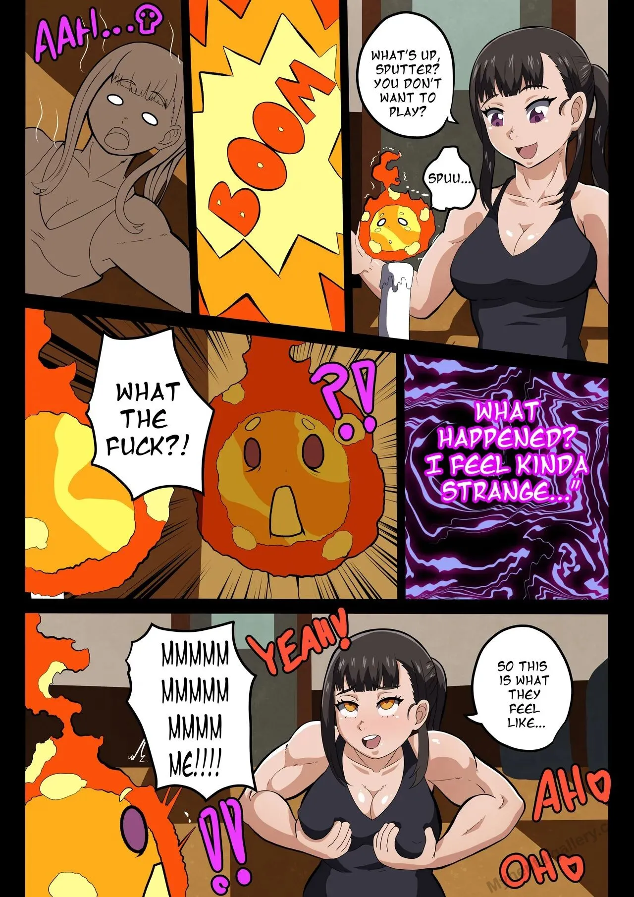 Maki-San Is On Fire! porno comics
