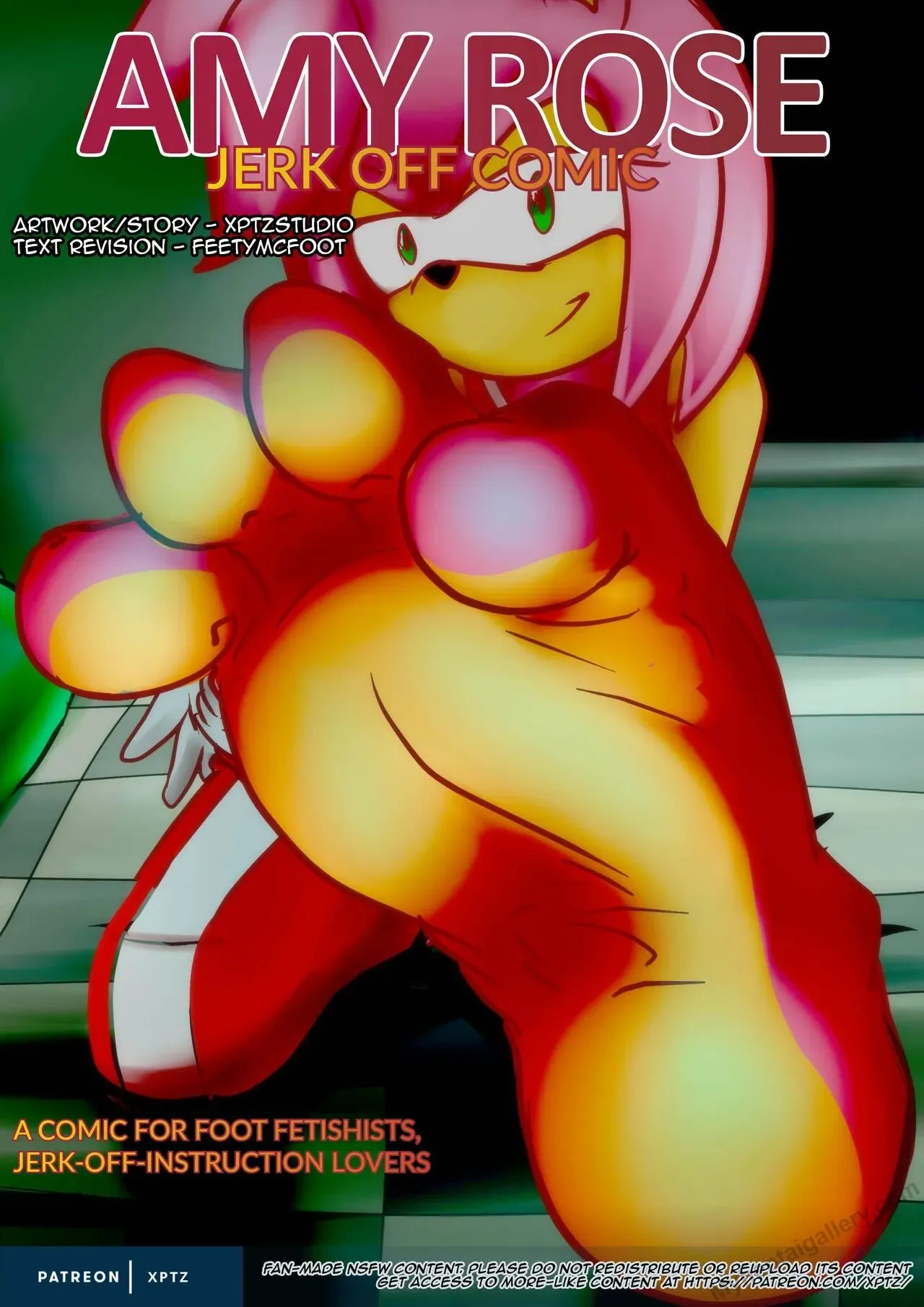 Amy Rose Jerk Off Comic porno comics