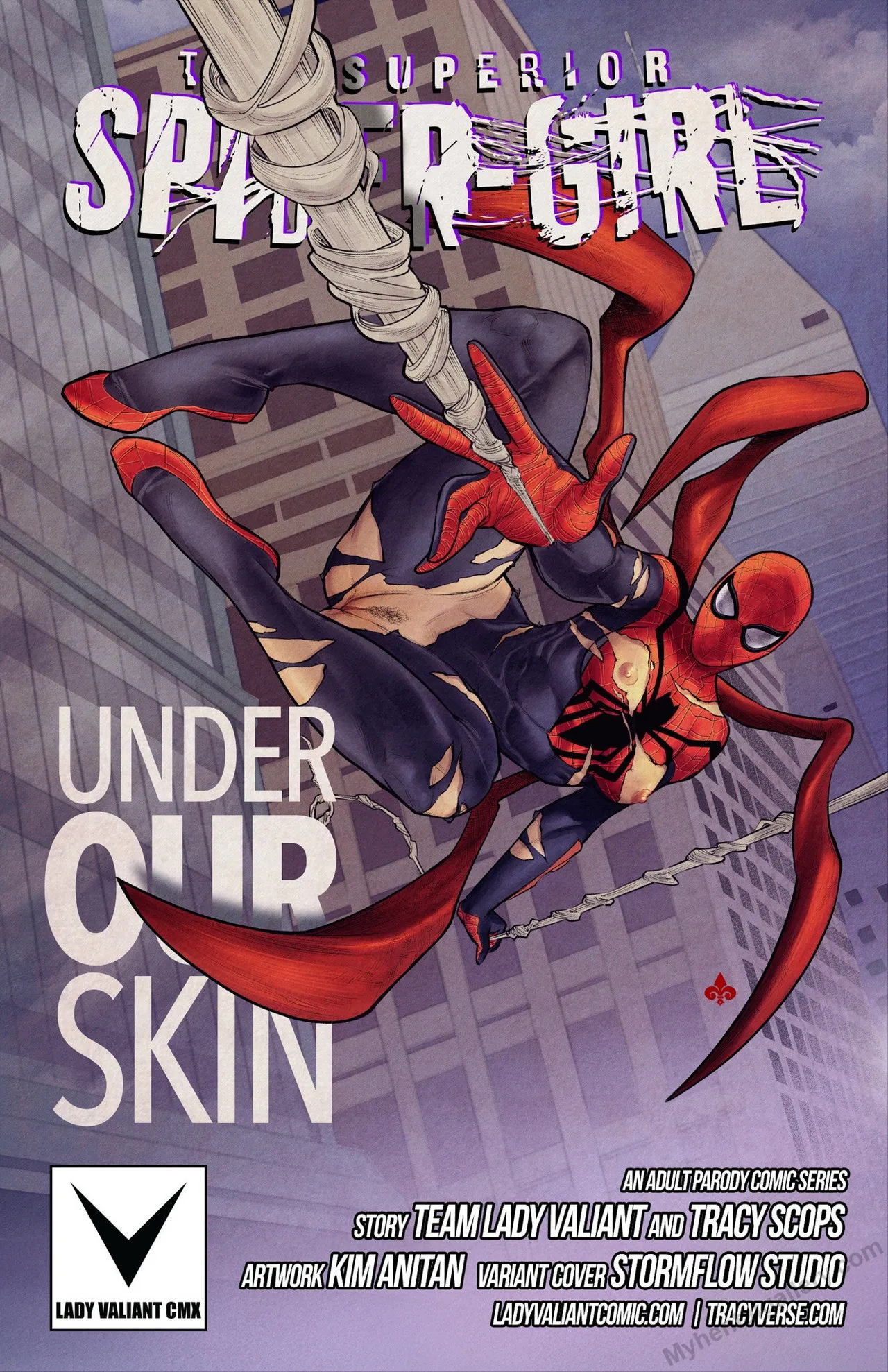 The Superior Spider-Girl 2 - Under Our Skin porno comics Cover