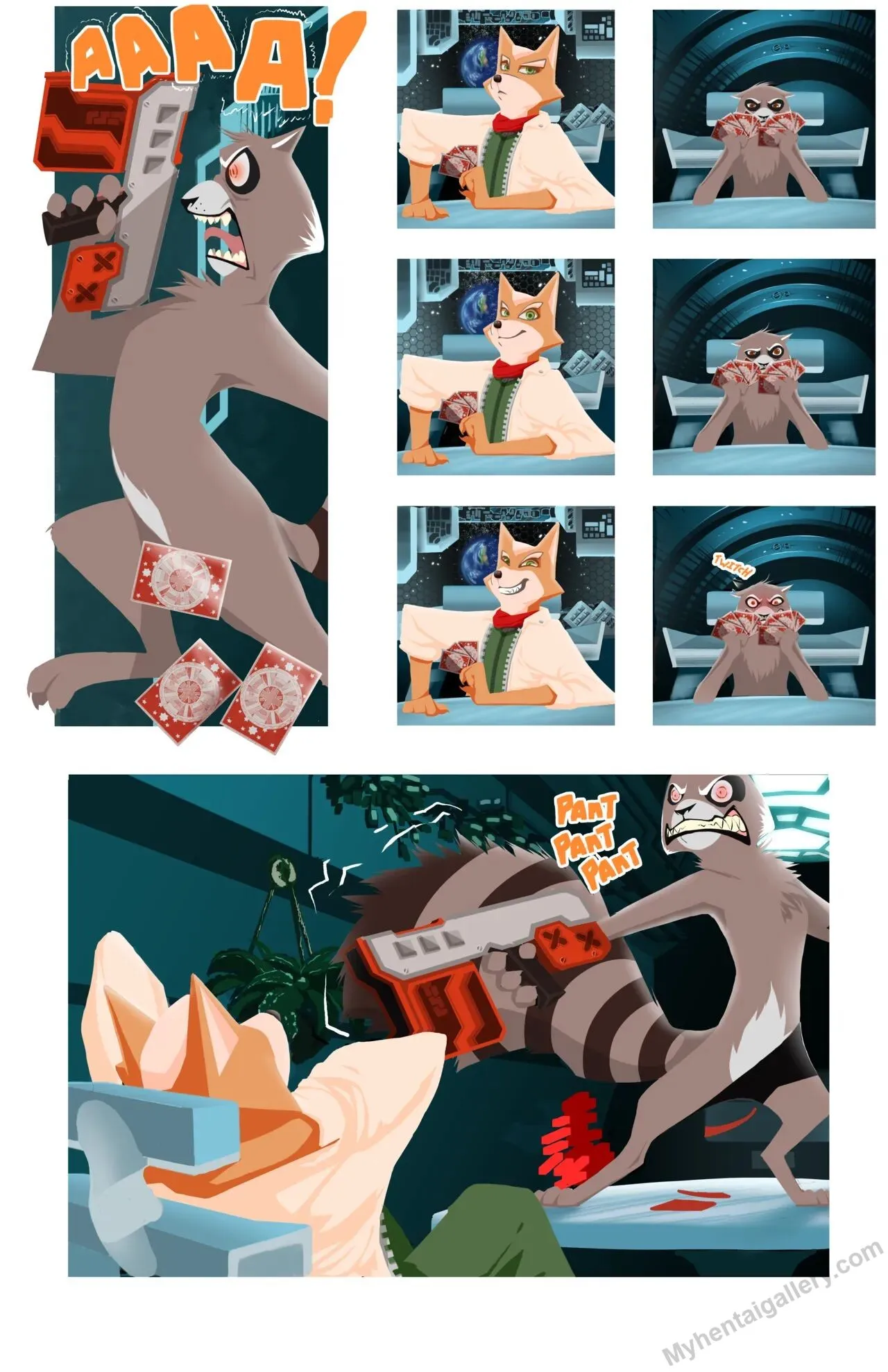 Portal 1 - A Lie Of Cake porno comics