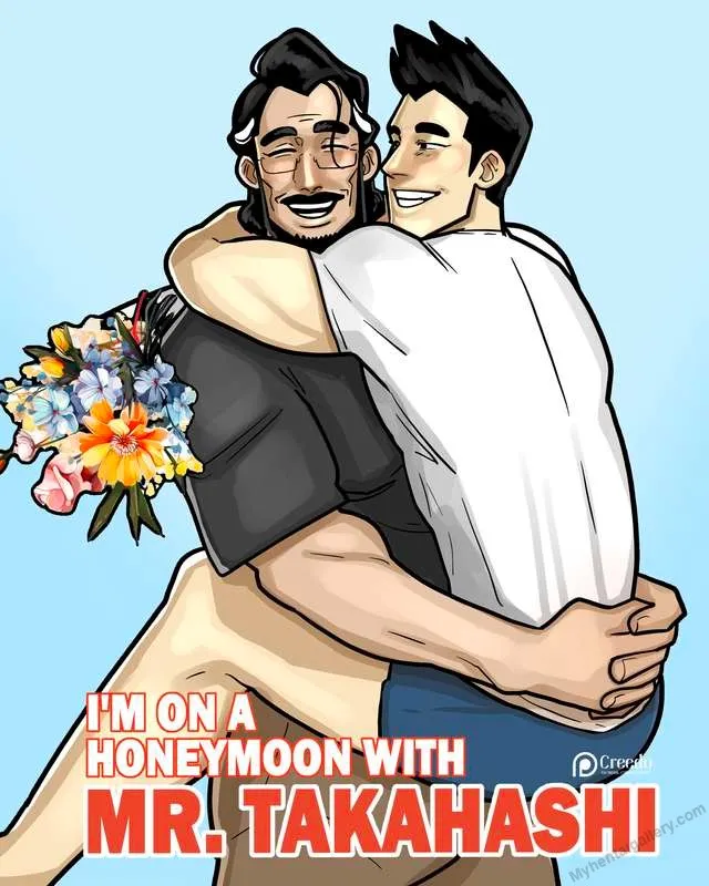 I'm On A Honeymoon With Mr Takahashi porno comics Cover