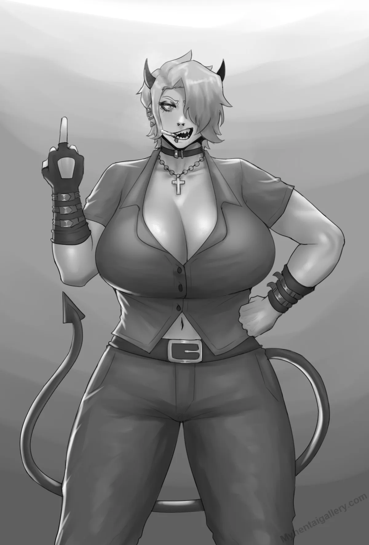 NTR Zdrada The Bitch Demon porno comics