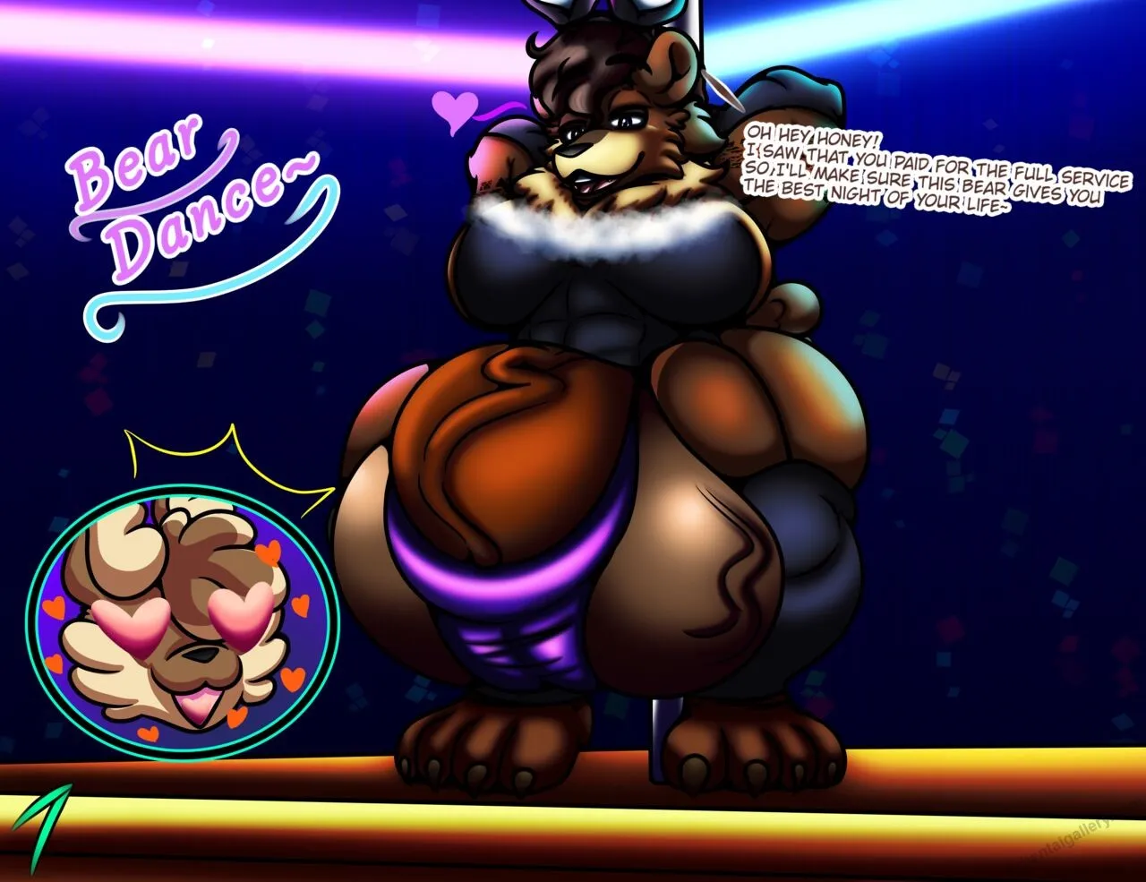 Bear Dance porno comics