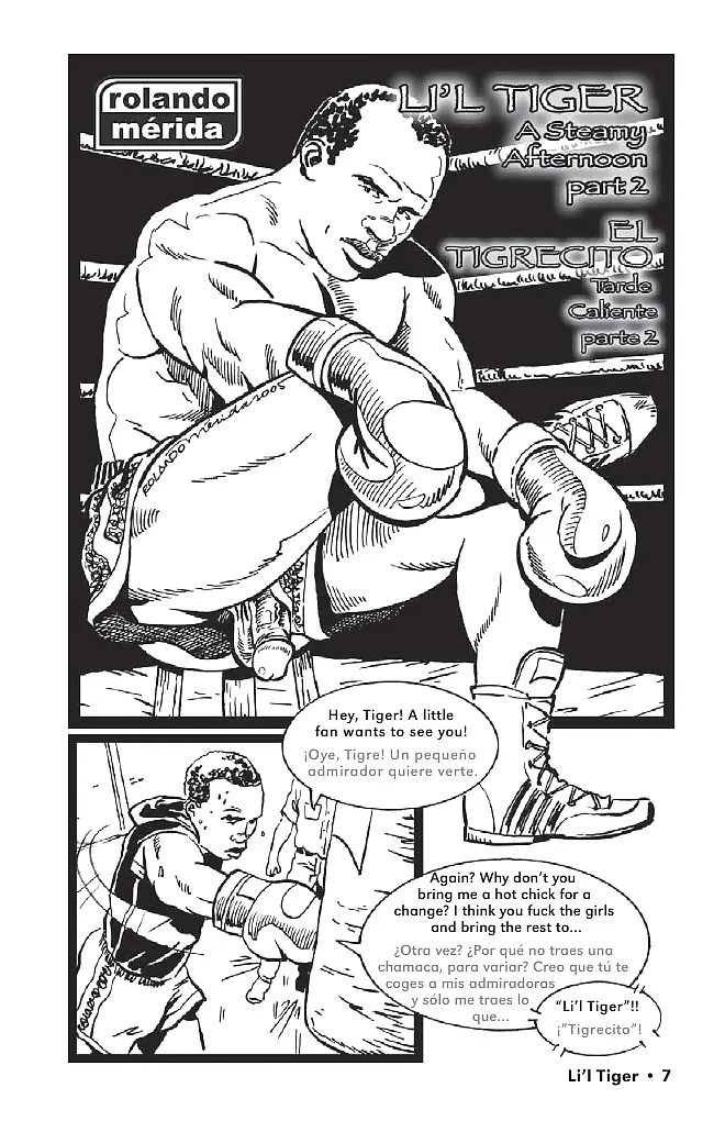 Li'l Tiger porno comics Cover