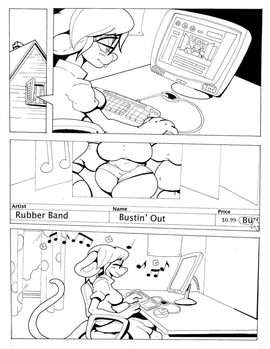 Listen To The Music porno comics Cover