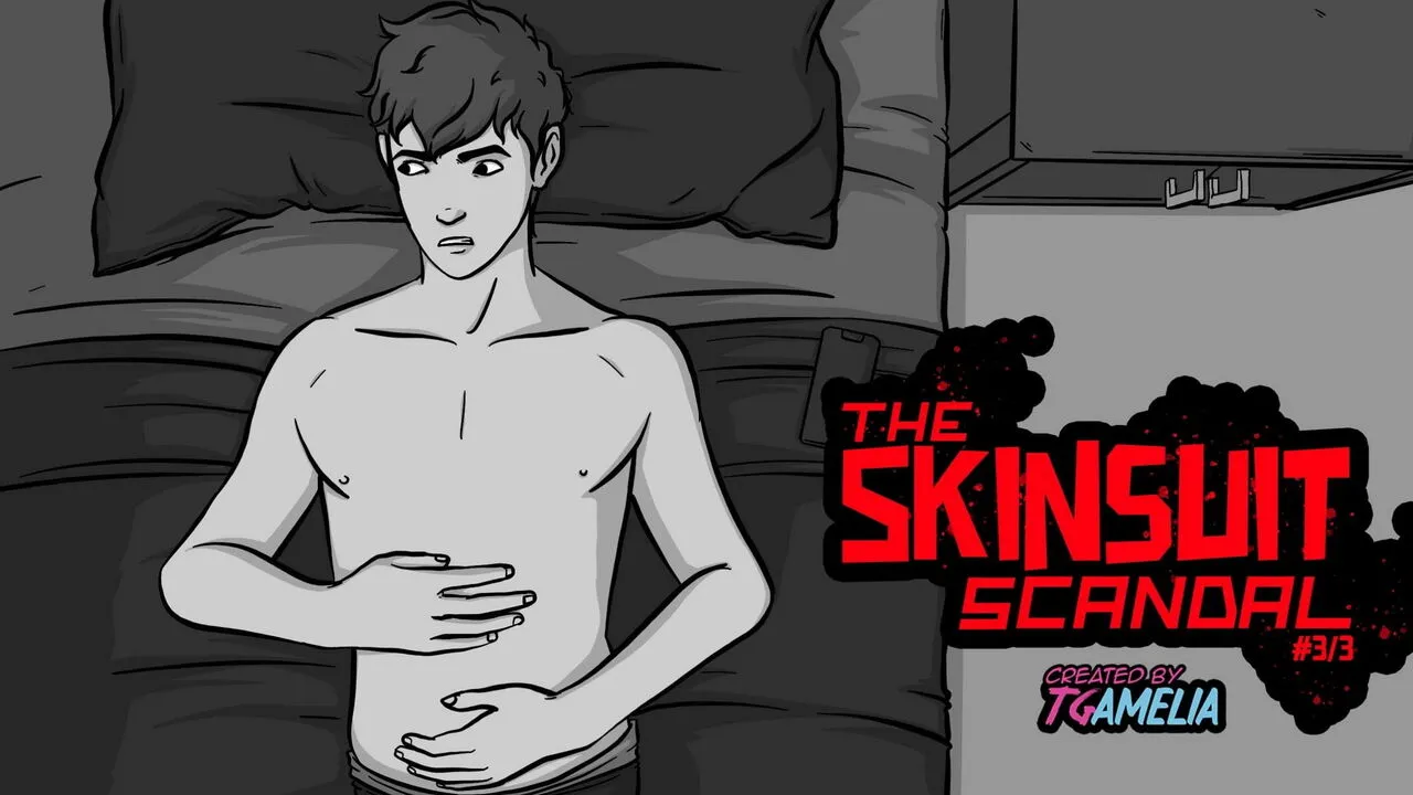 The Skinsuit Scandal 3 porno comics Cover