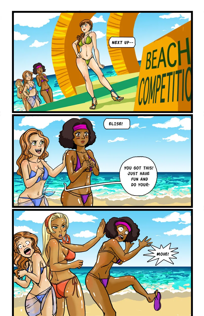 Beach Competition porno comics
