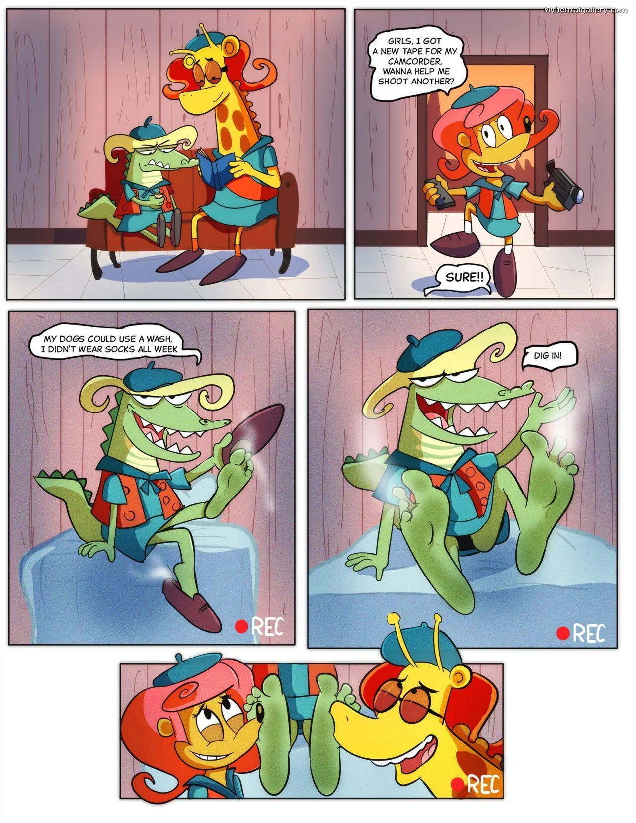 Squirrel Scout Video porno comics Cover