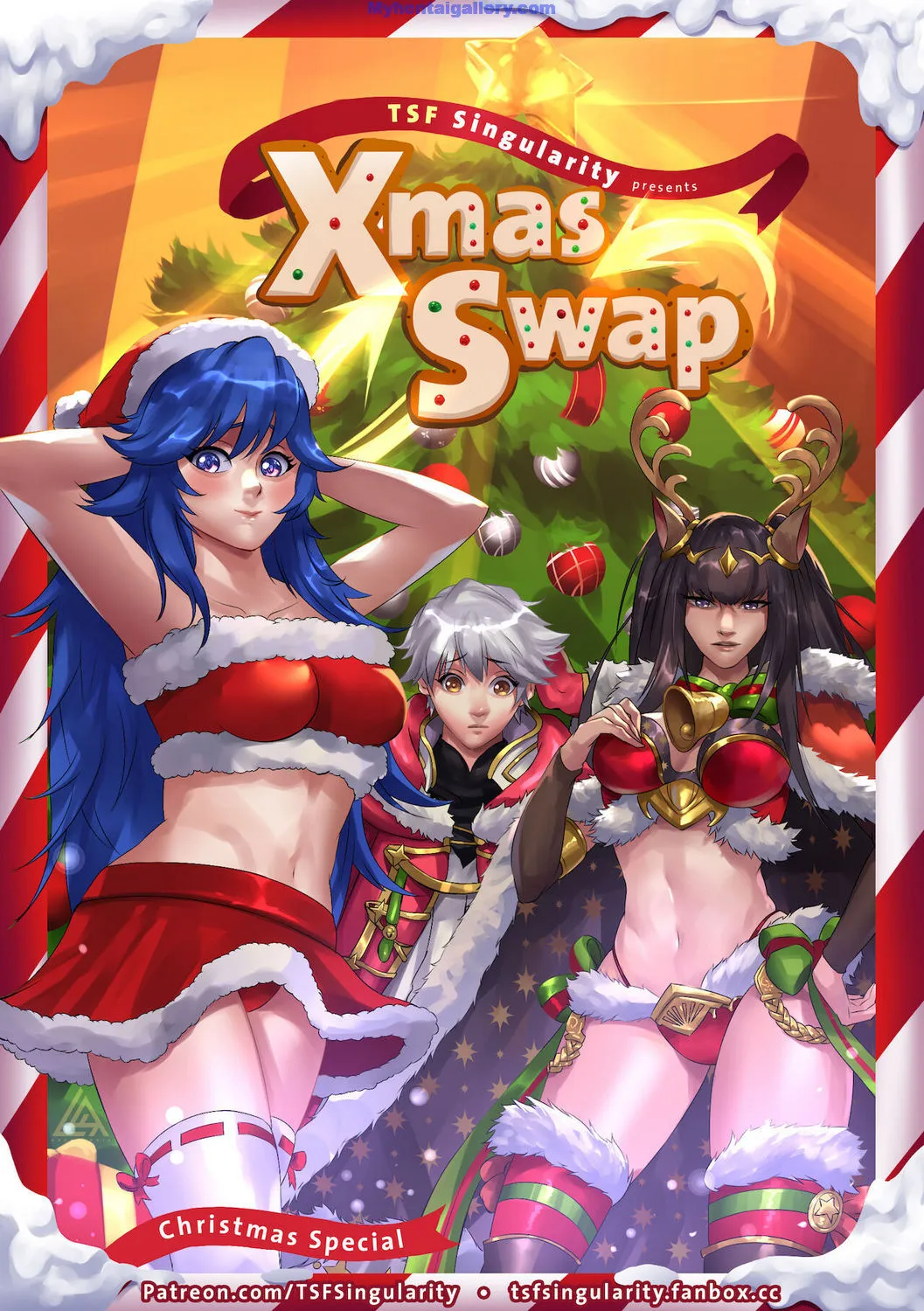 XMas Swap porno comics