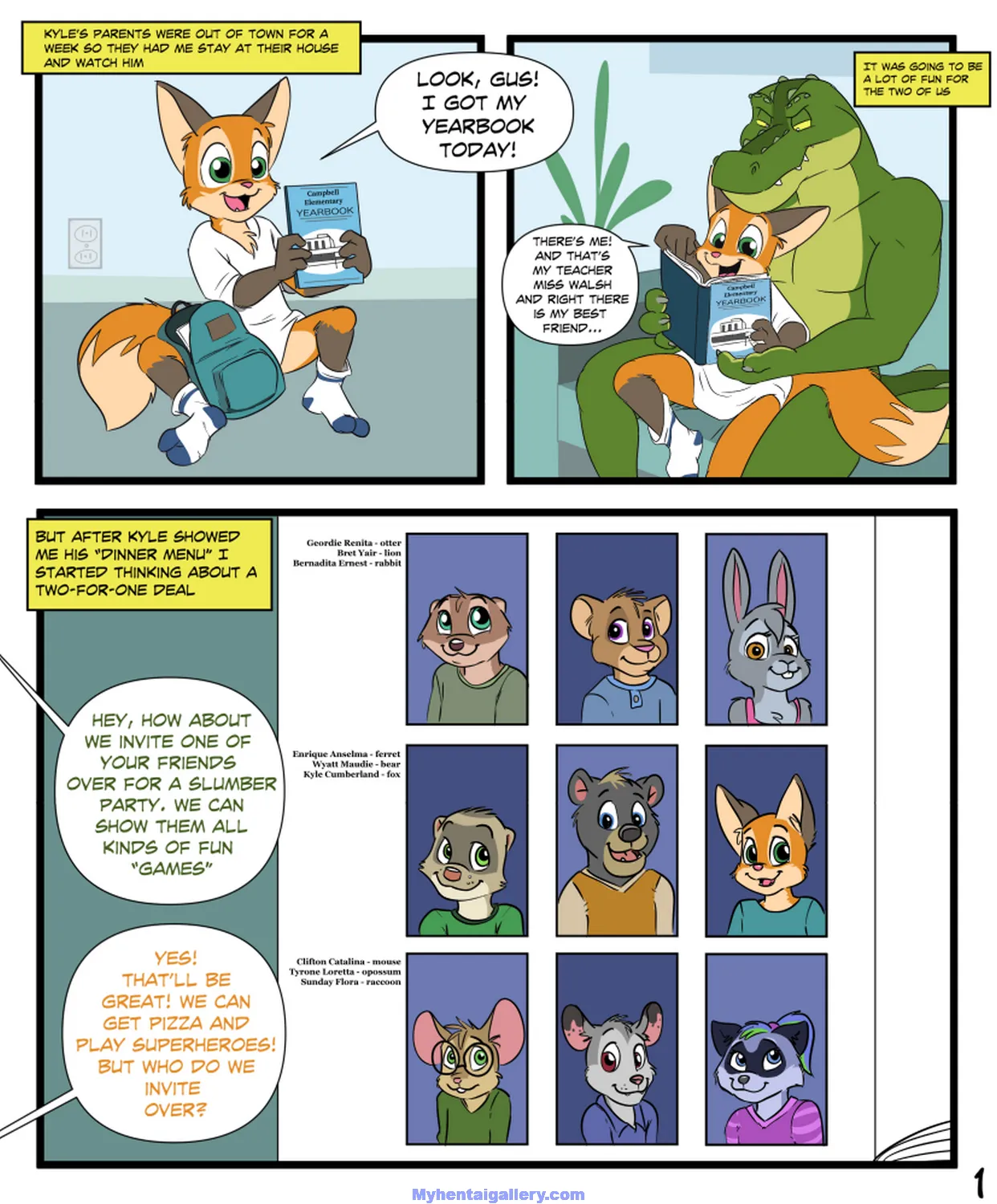 Kyle The Fox 2 porno comics