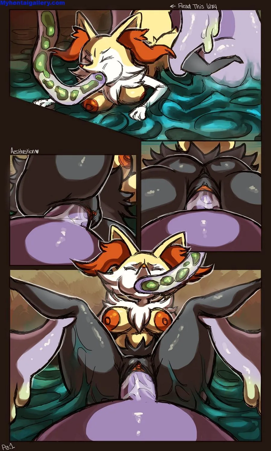 Delphox's Dilemma porno comics