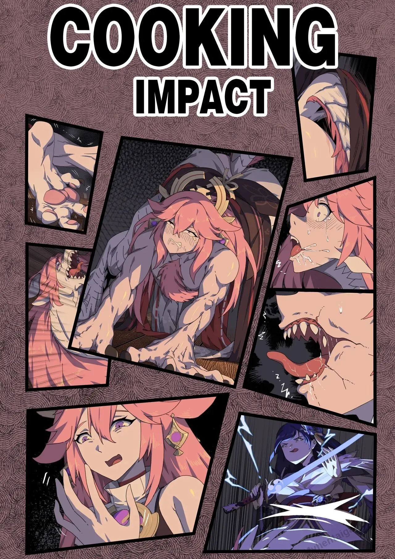Cooking Impact porno comics