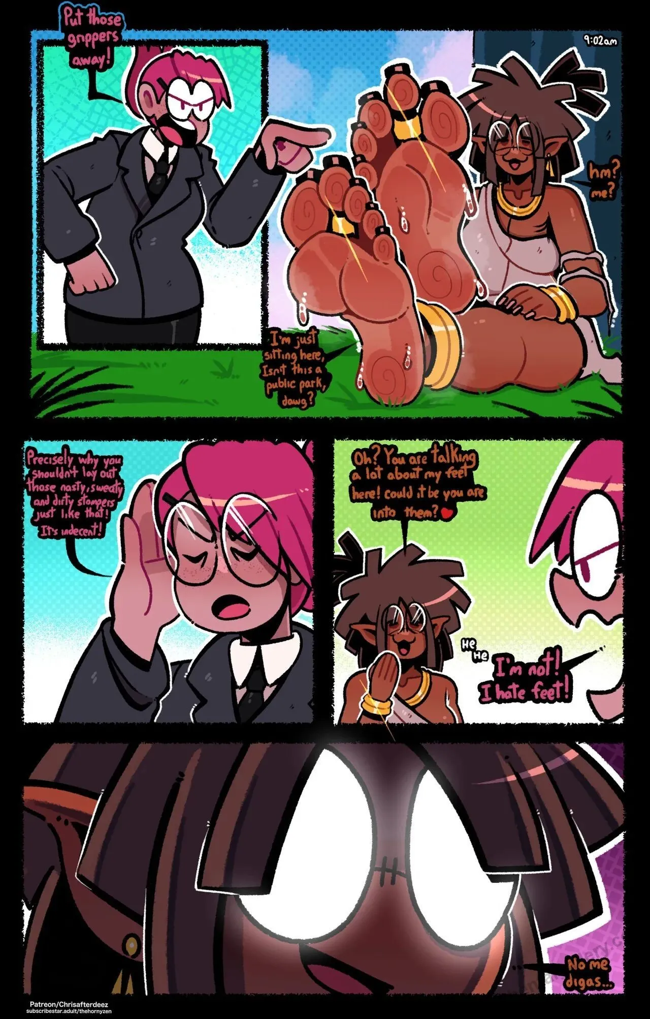 Vanessa And The Bussiness Lady! porno comics Cover