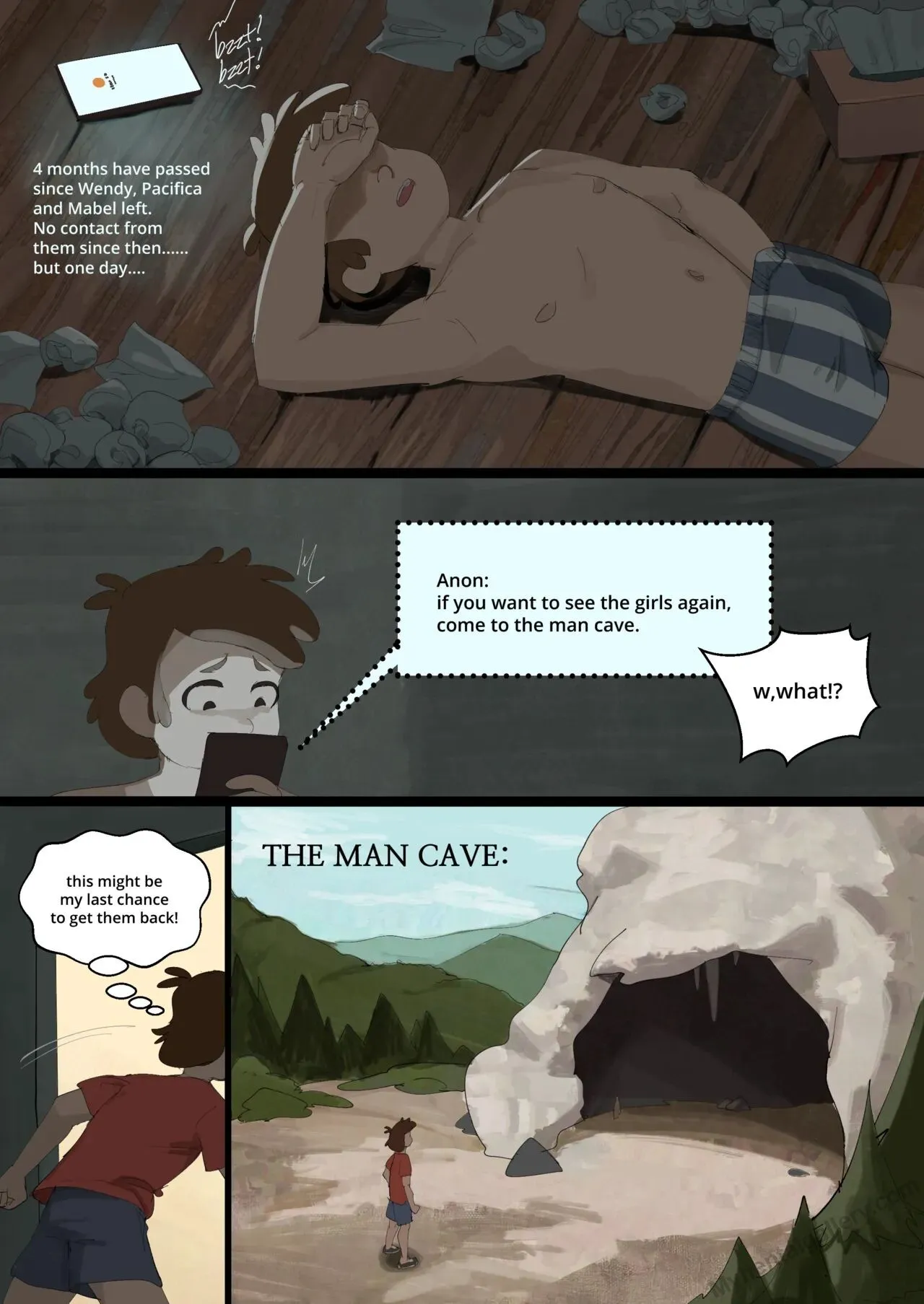 Gravity Falls Saga 3 porno comics Cover