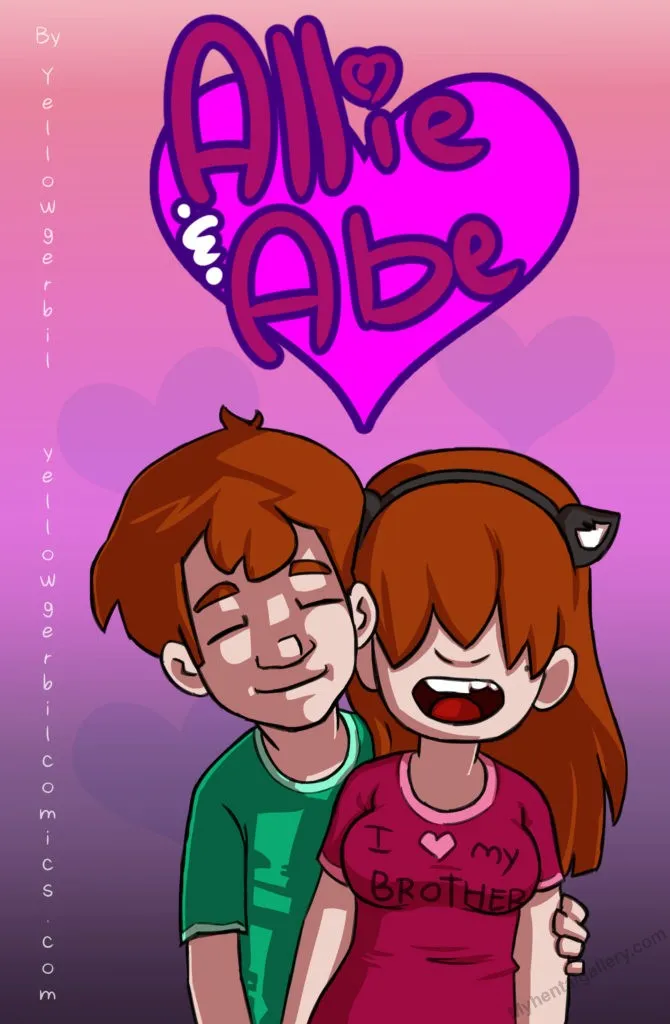 Allie & Abe porno comics Cover