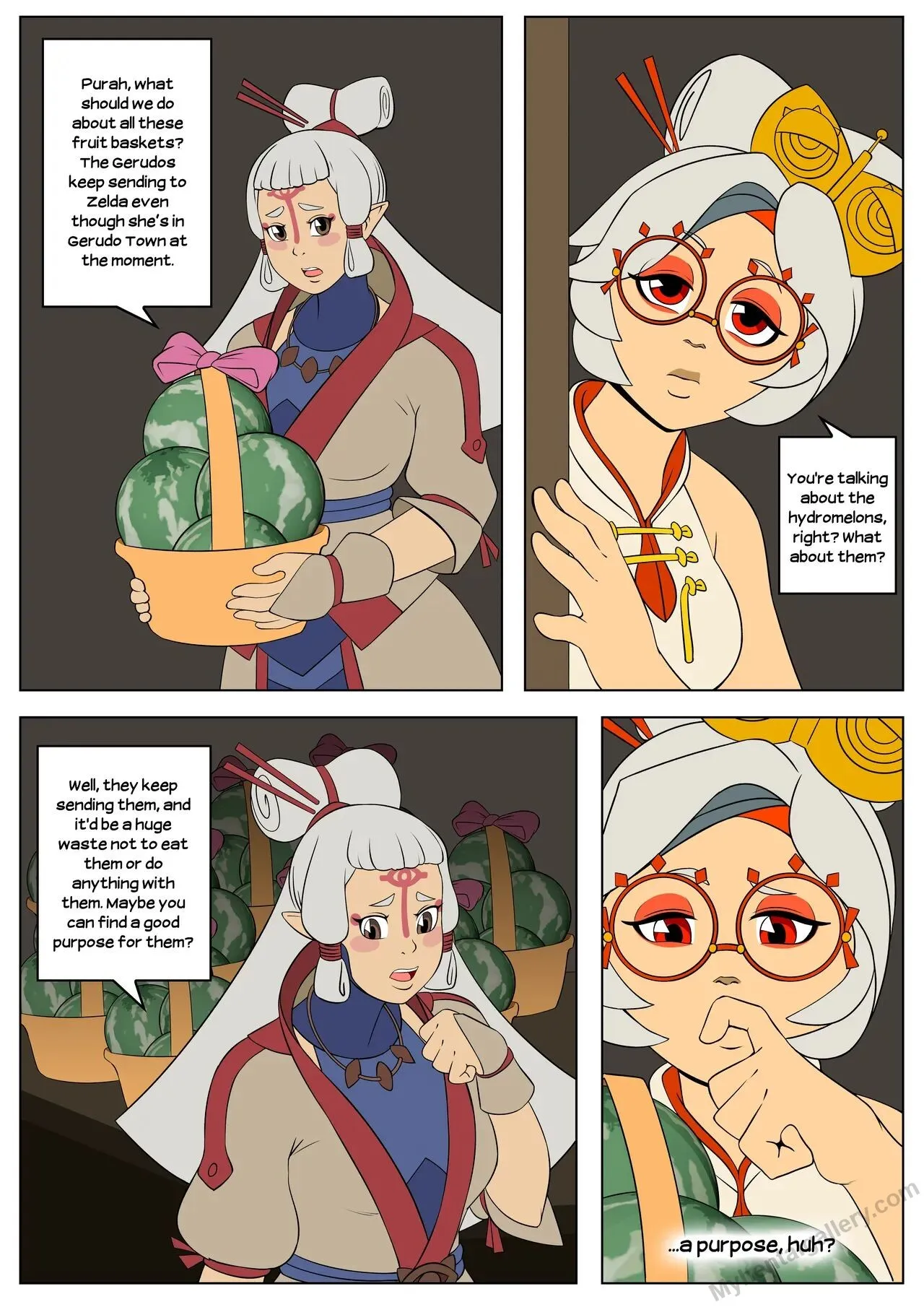 Sheikah's Ingenuity porno comics