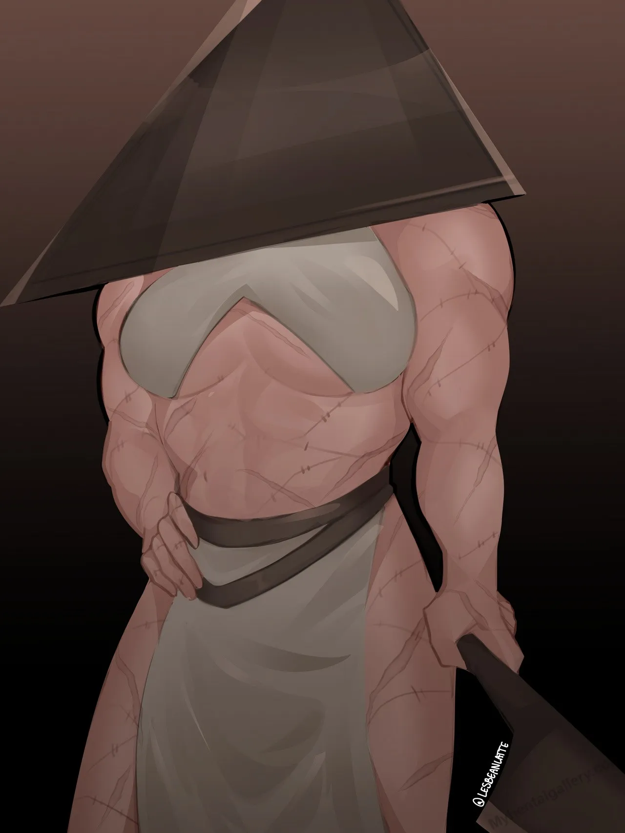 Pyramid Head Meow-Meow porno comics