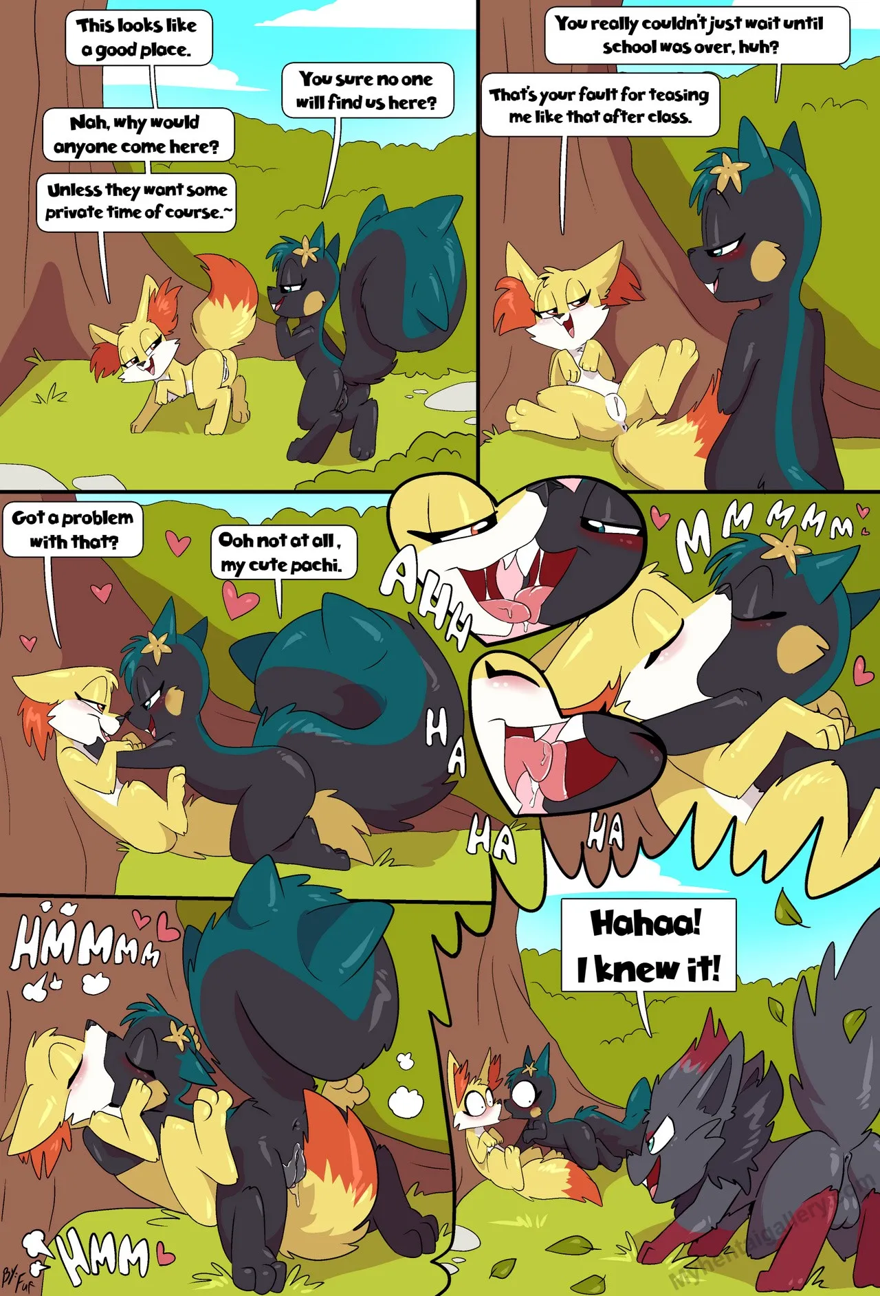 Making A New Friend porno comics Cover