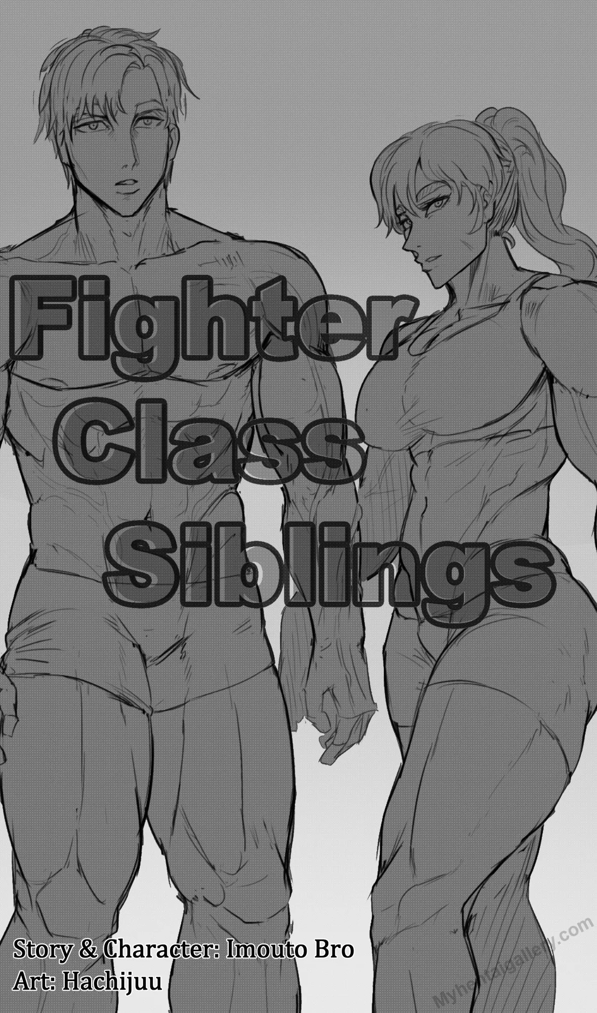 Fighter Class Siblings porno comics Cover