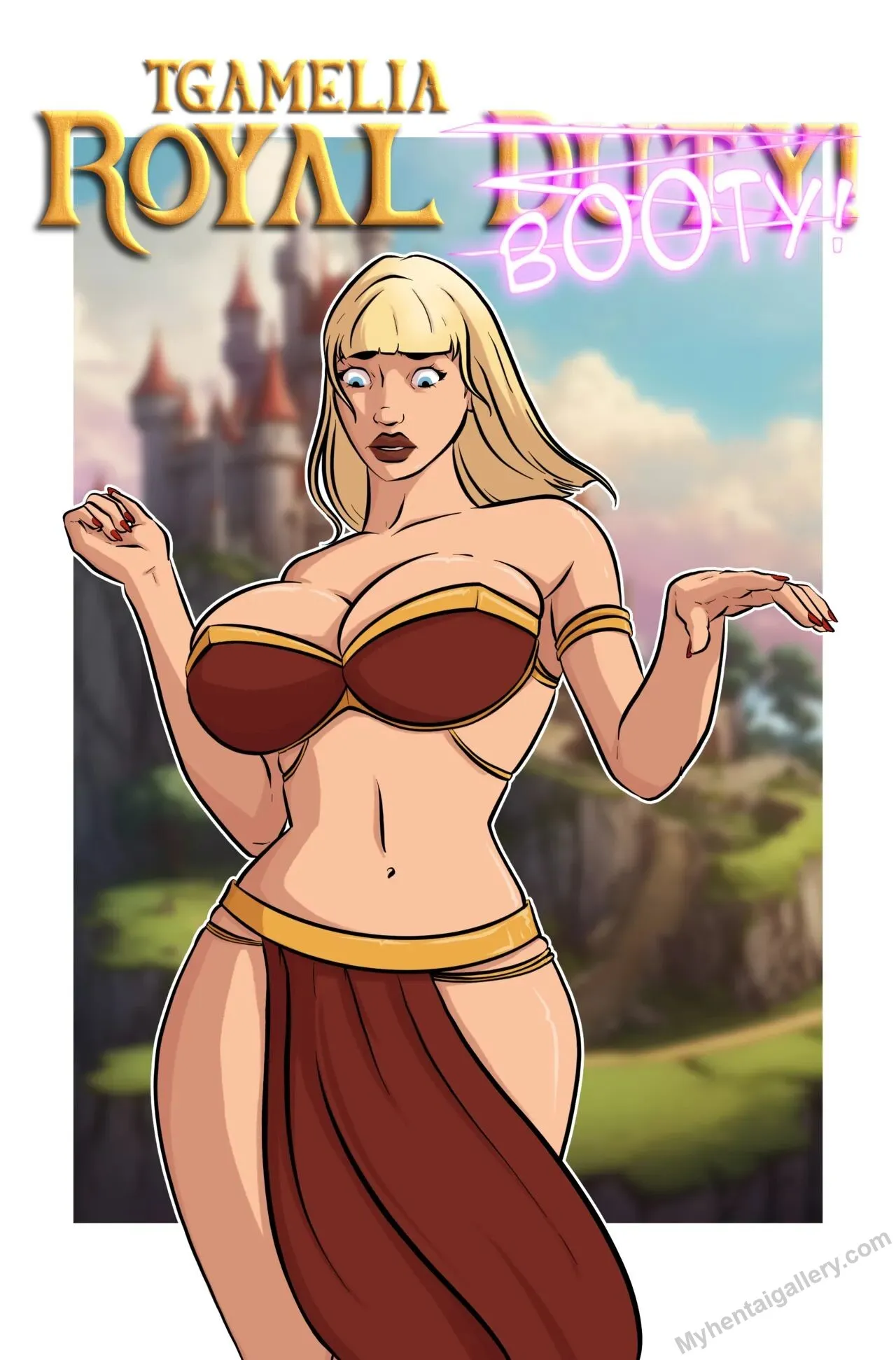 Royal (Booty!) Duty! porno comics Cover