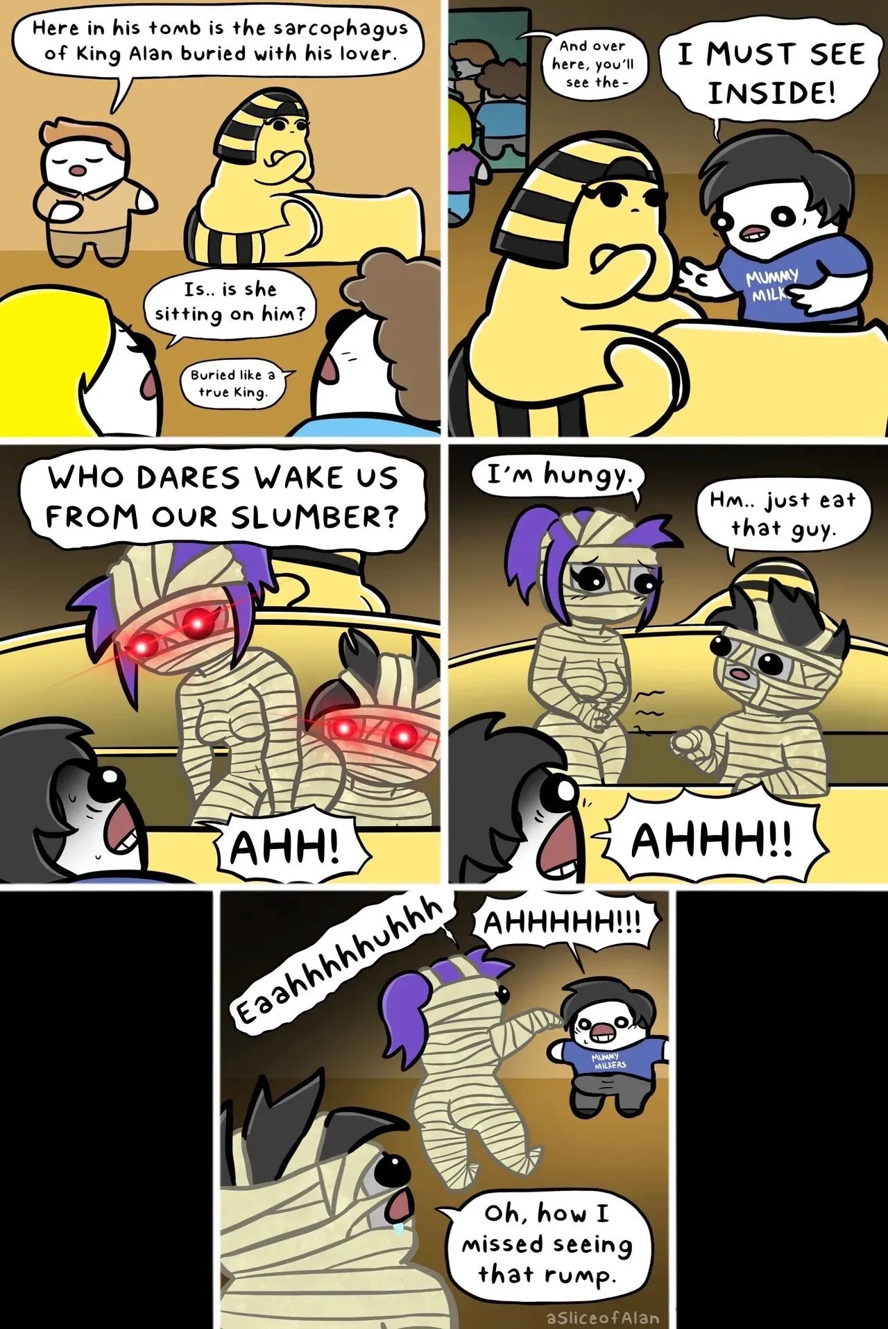 Mummy's Tomb porno comics
