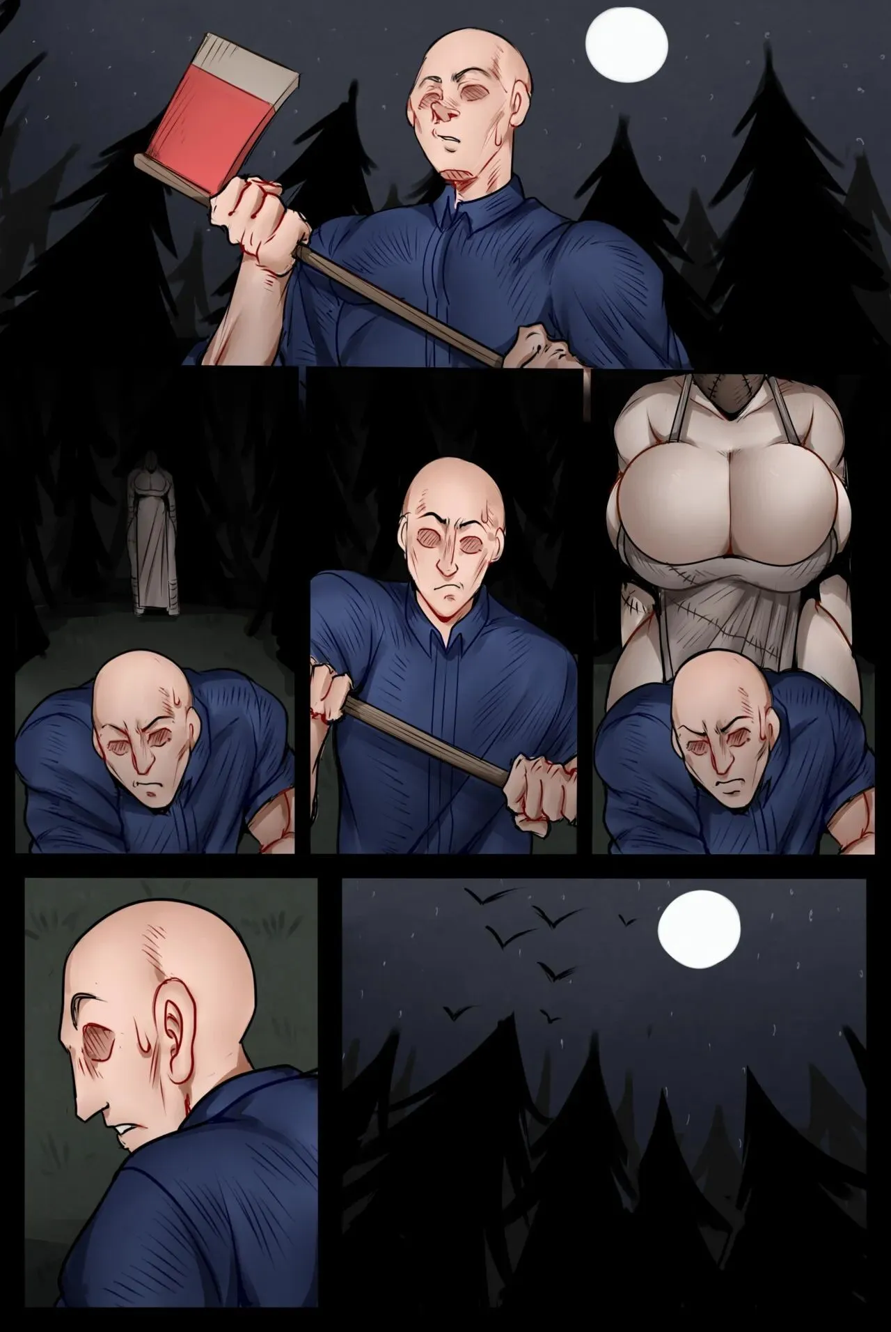Patchwork porno comics Cover