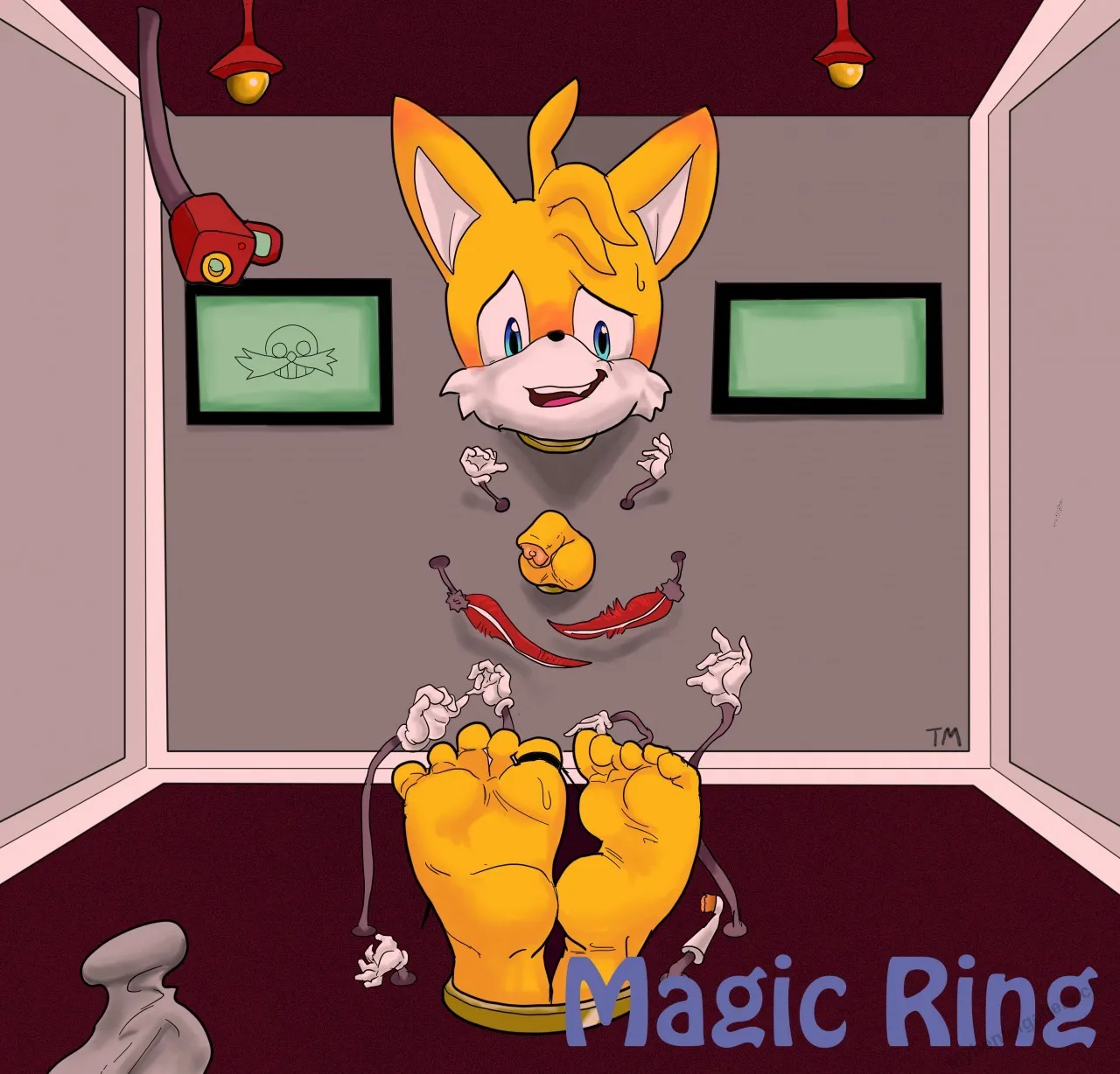 Magic Ring Tails porno comics Cover