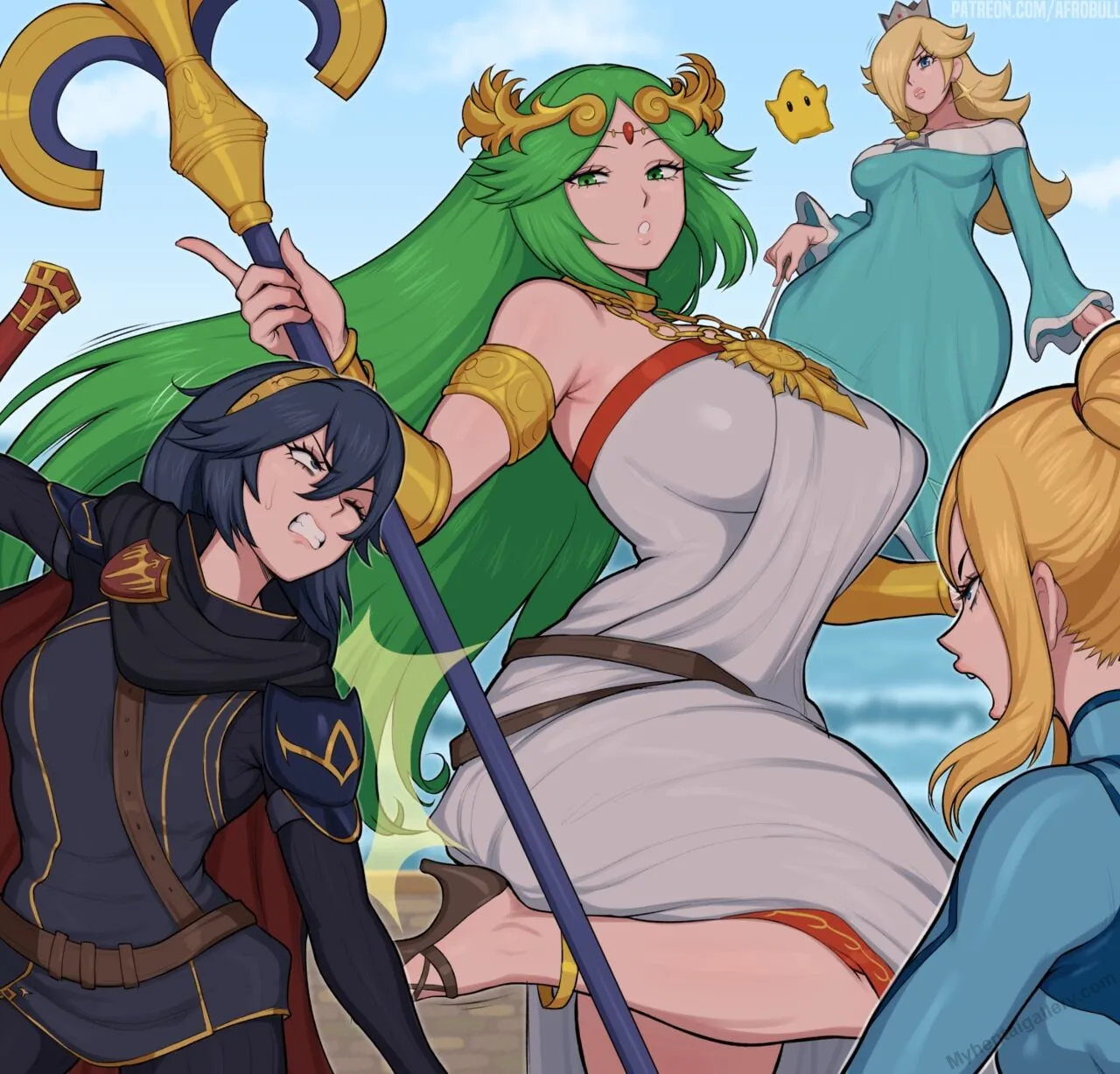 Smash Bros Competetion porno comics Cover