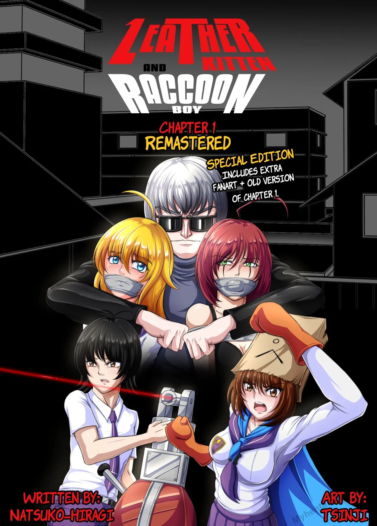 Leather Kitten And Raccoon Boy 1 (Remastered) porno comics